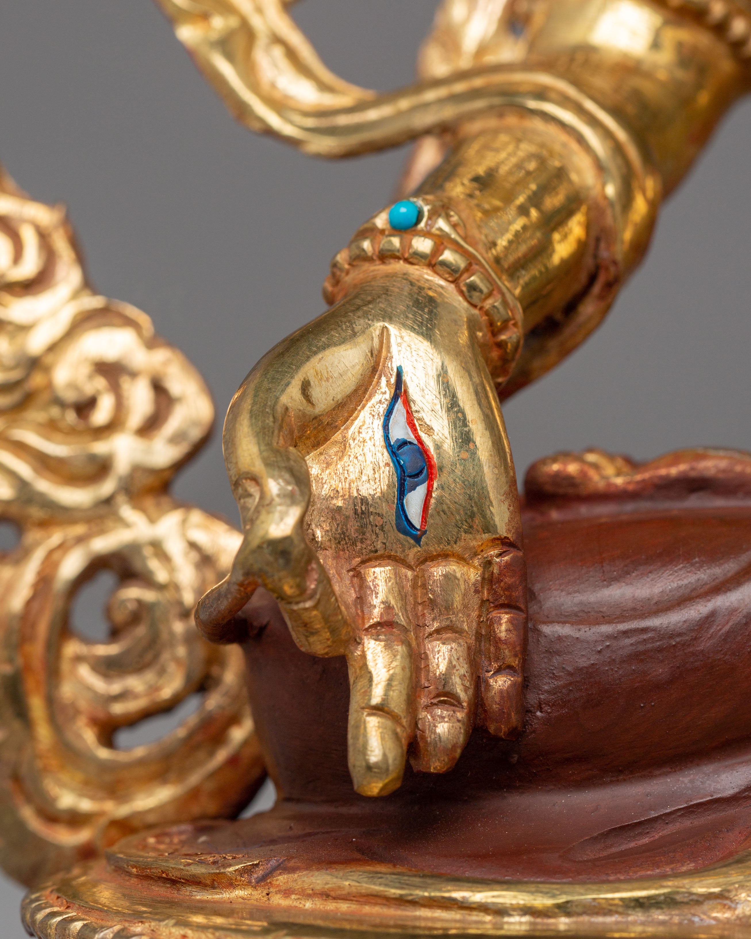 Handmade Traditional  White Tara Artwork | Goddess of Compassion