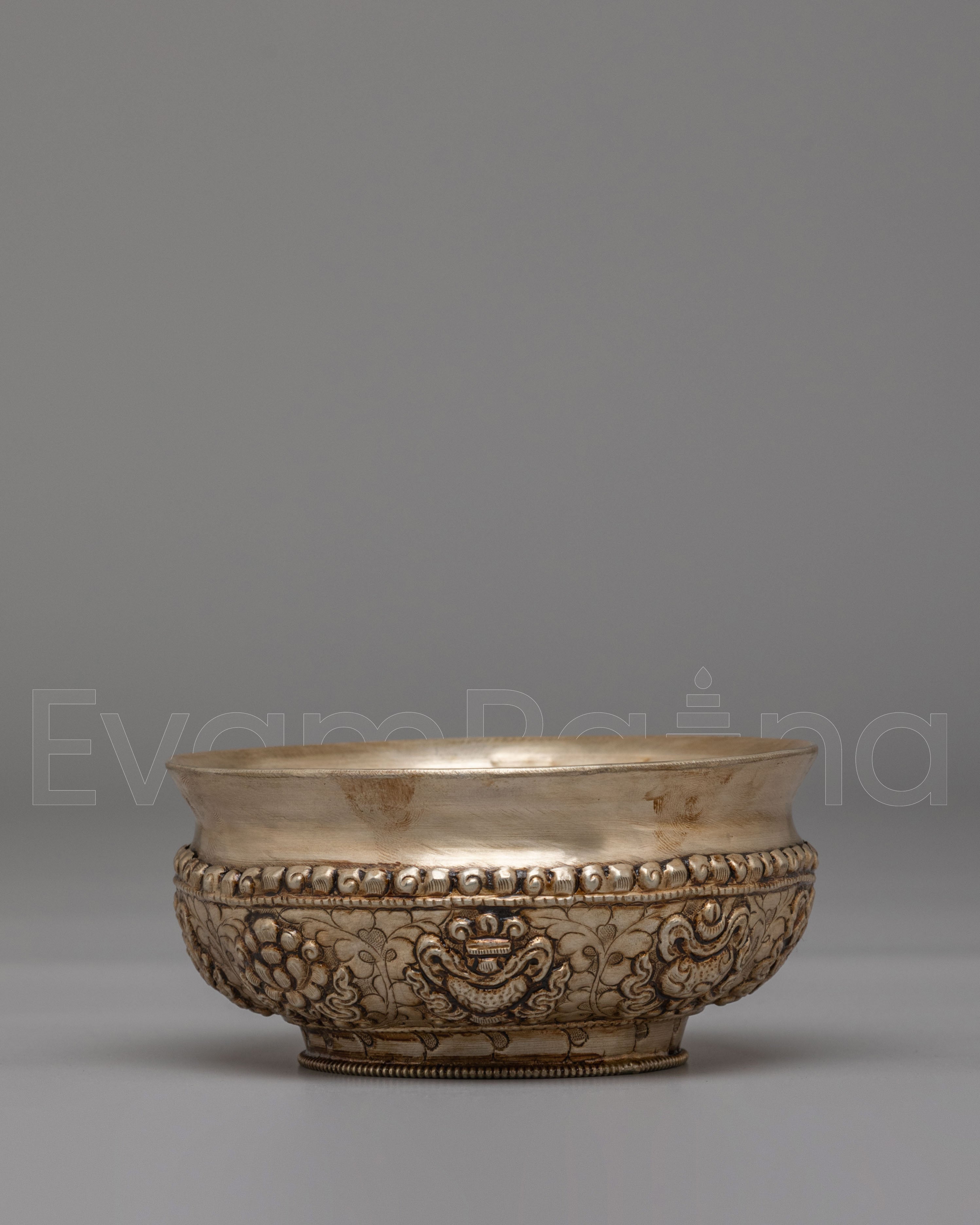 Handmade Offering Bowl for Buddhist Altar 