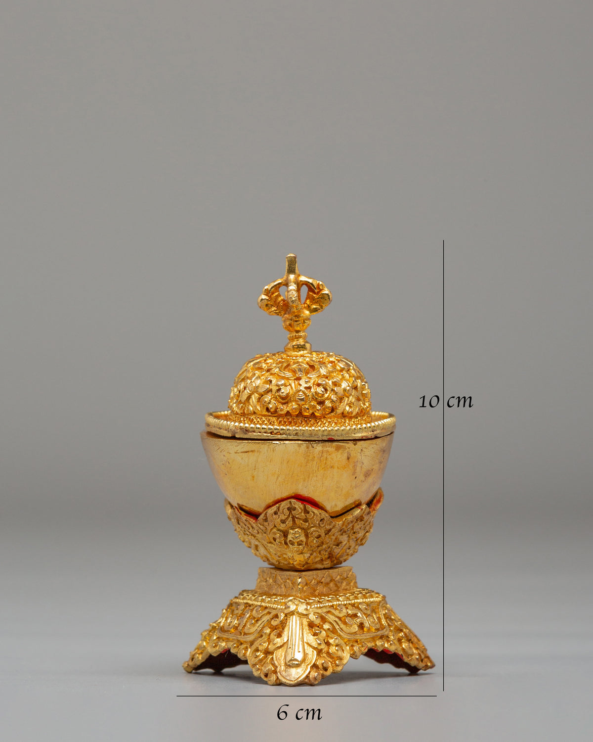 Buddhist Tantric Kapala Set Vessel | Ritual Offering Vessels