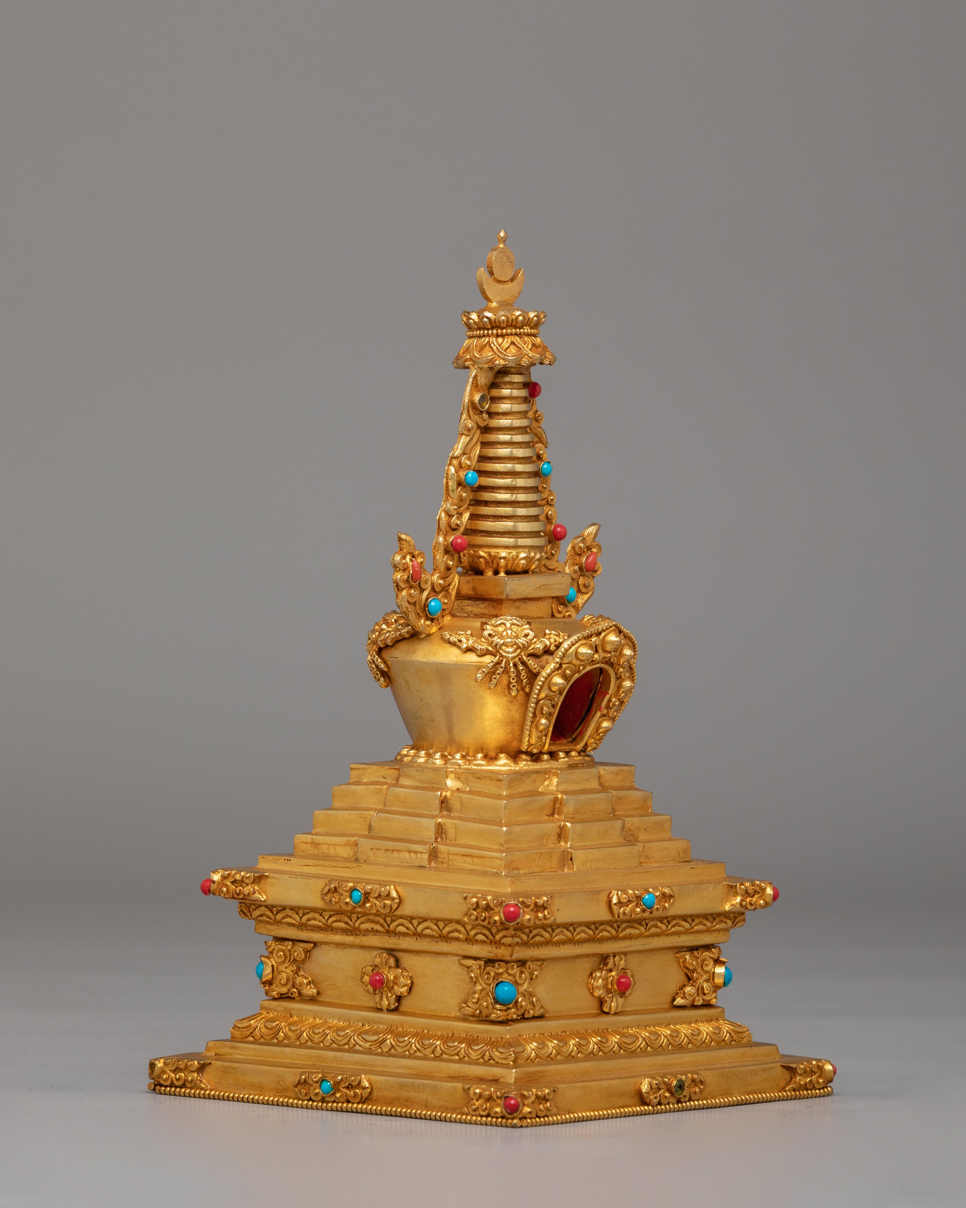 Vajrayana Altar Great Miracles Stupa | A Sacred Symbol of Enlightenment