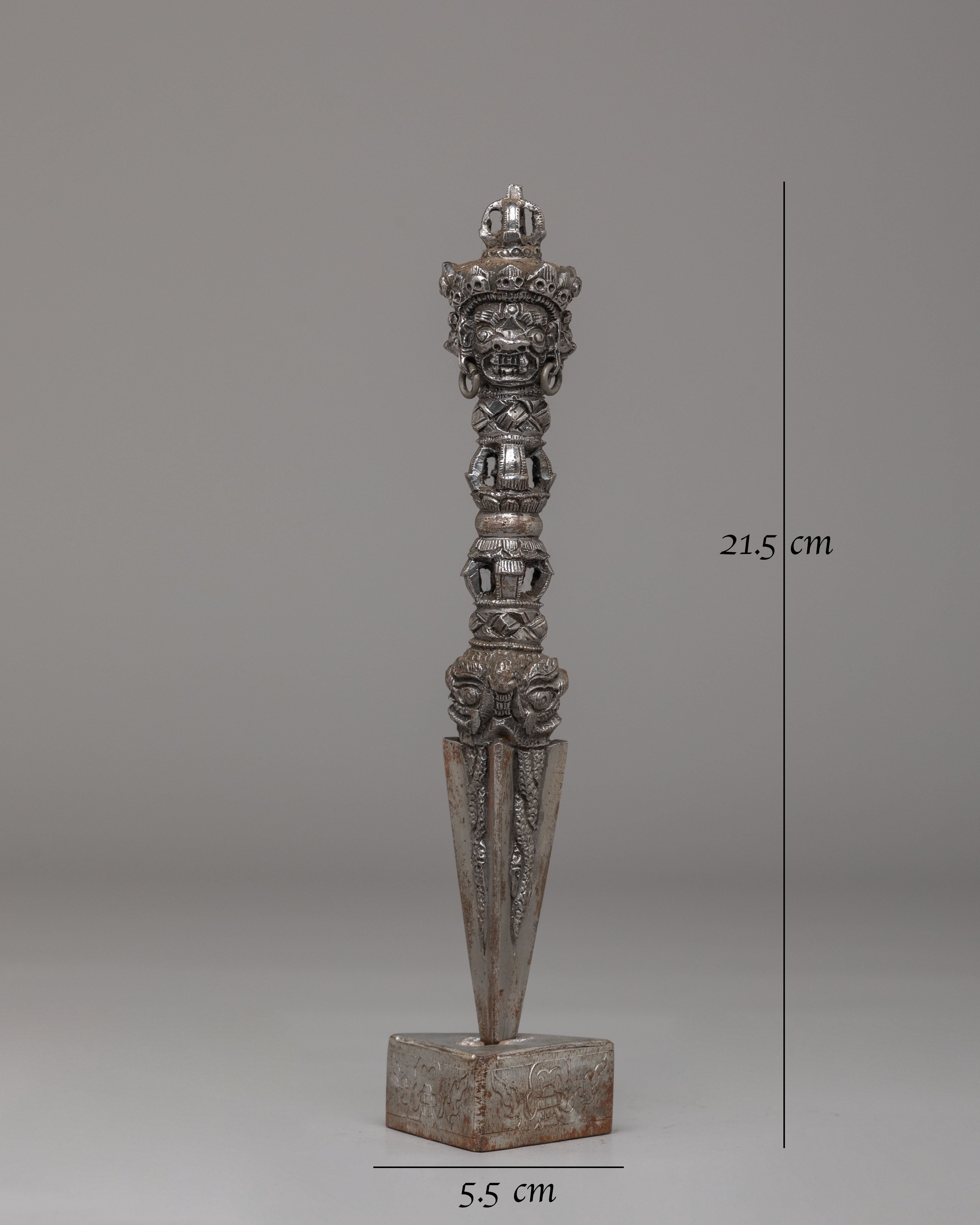 Himalayan Buddhist Phurba | Ritual Dagger for Spiritual Ceremonies