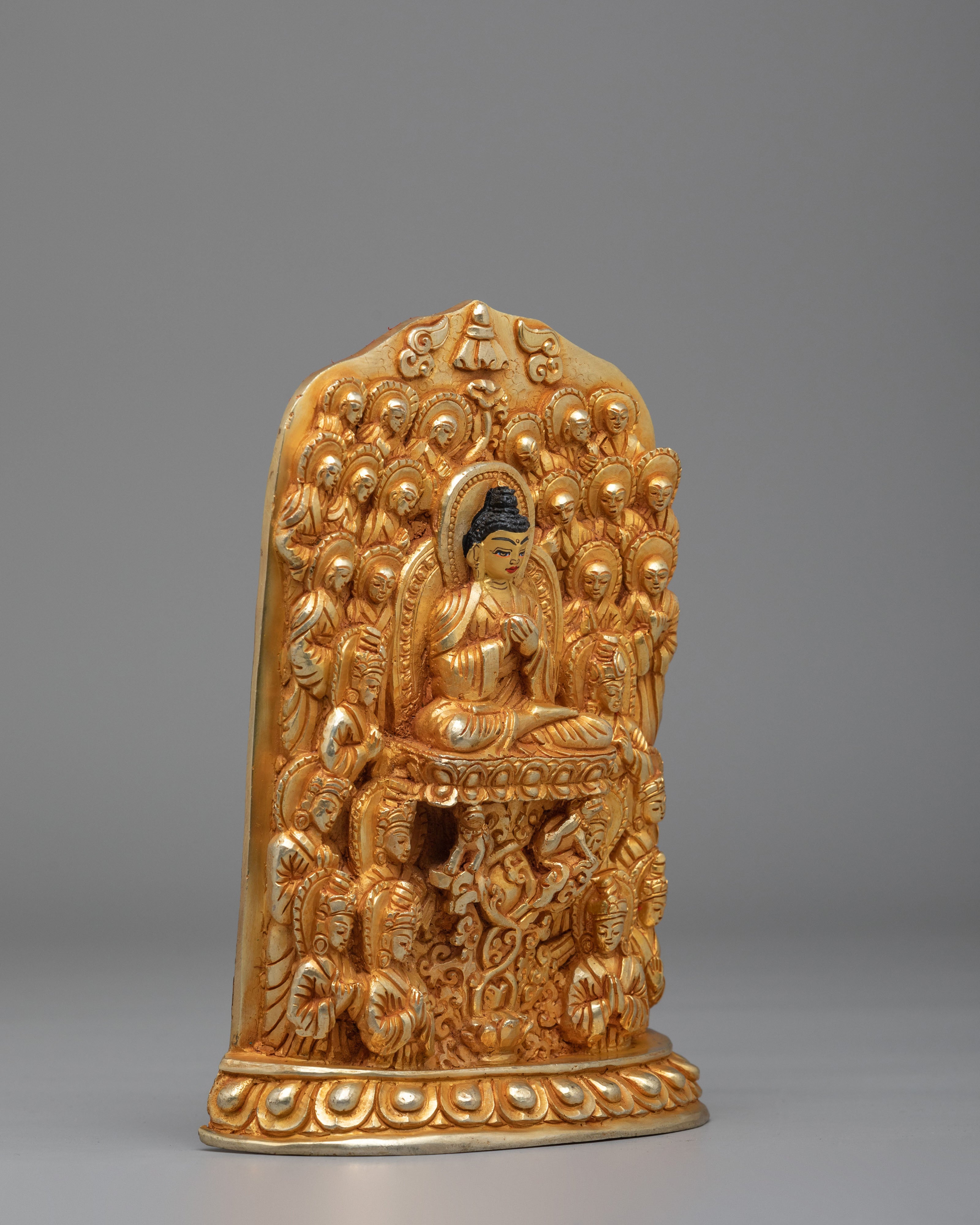 Ceremonial Vairochana Buddha Statue | Symbol of Cosmic Wisdom
