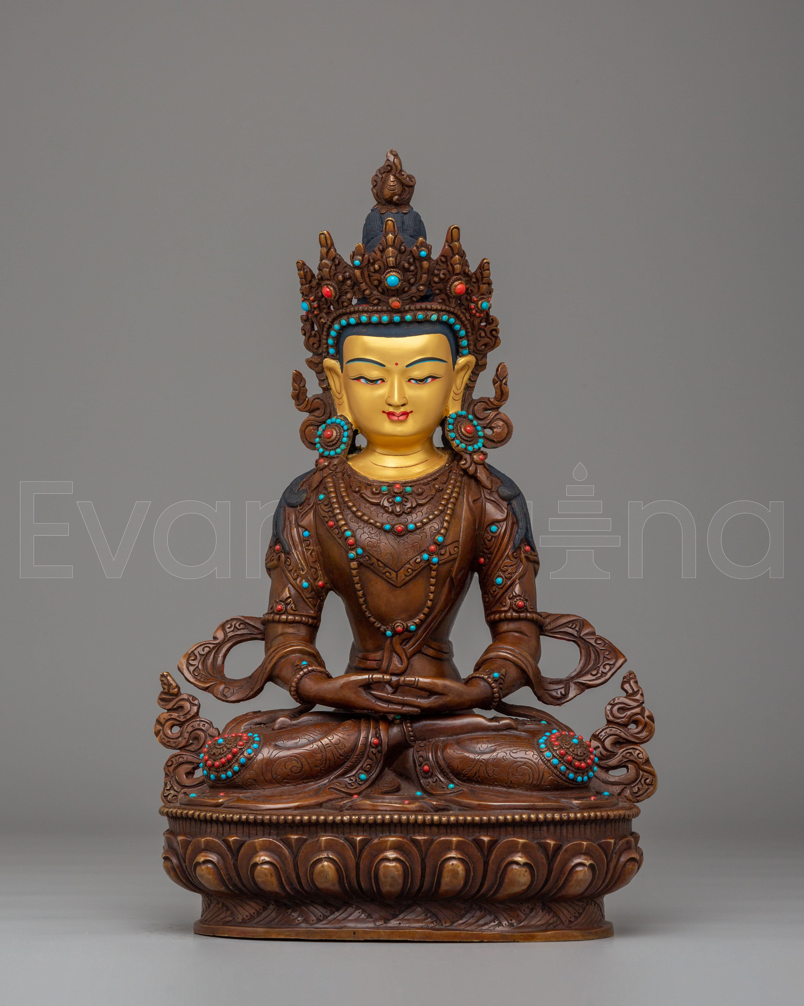 Spiritual Amitayus Buddha Statue