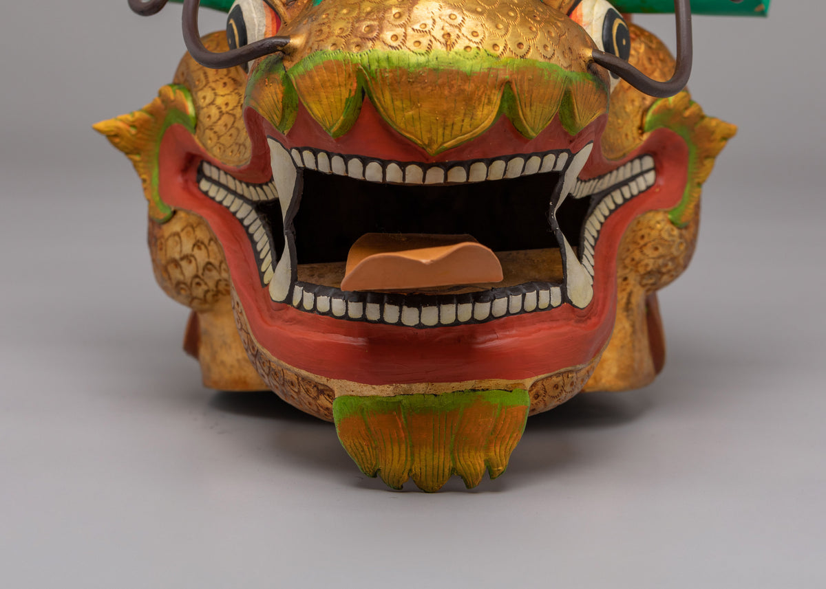 Handcrafted Dragon Head | Perfect Decor for Your Home