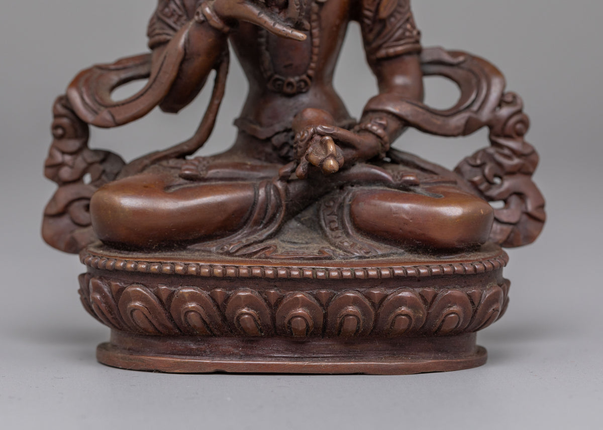 Spiritual Vajrasattva Meditation Statue | Tibetan Buddhism Artwork for Inner Peace