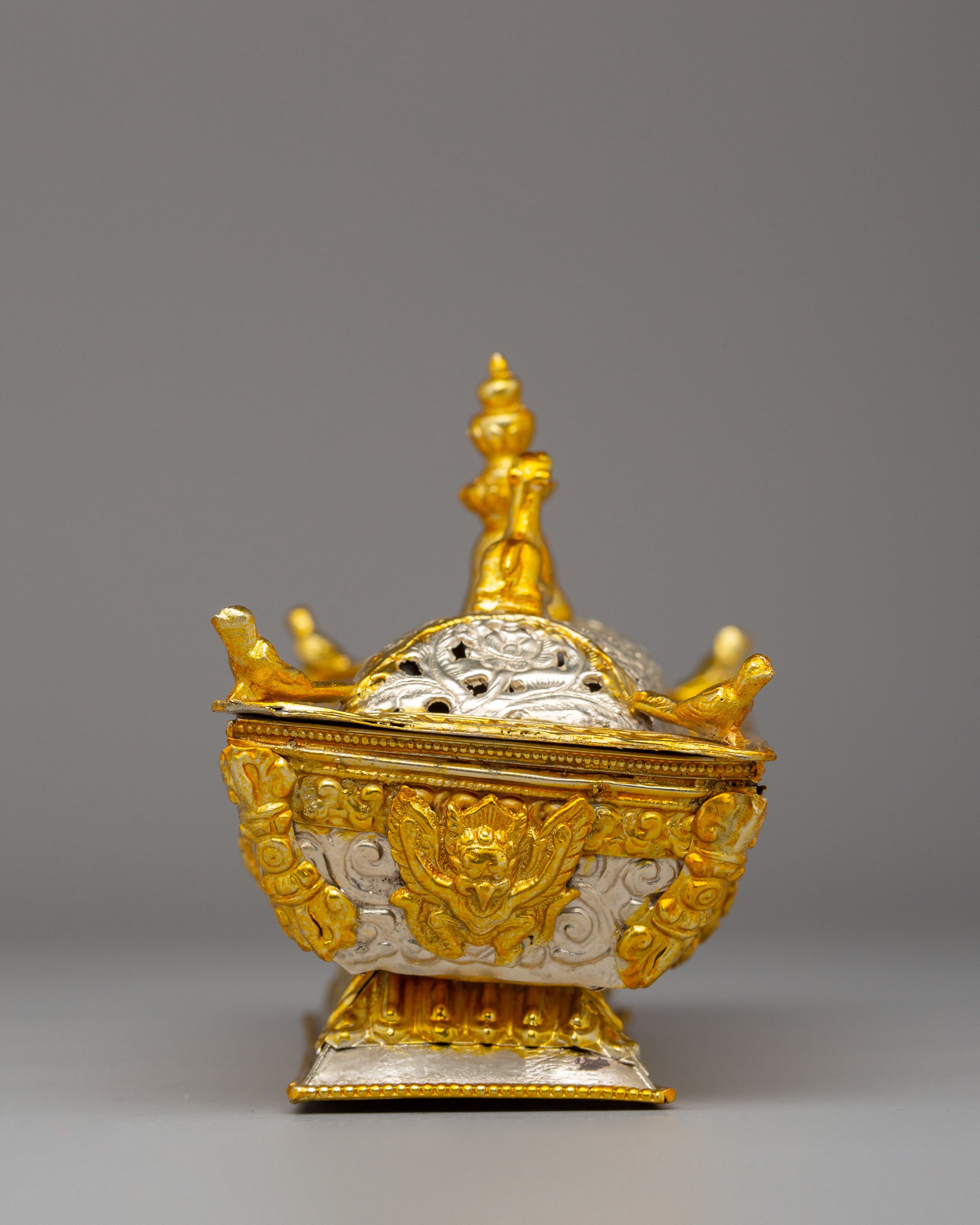 Sacred Altar Incense Burner | Tibetan Rituals & Meditation