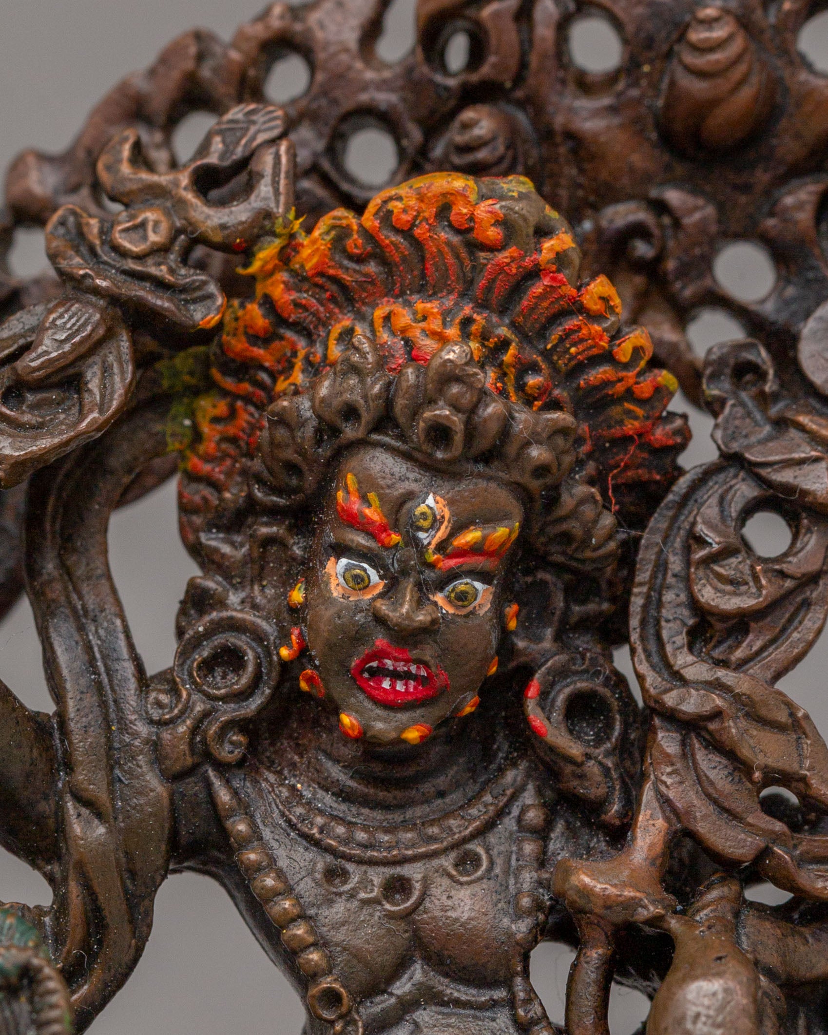 Tibetan White Dzambhala Statue | Symbol of Abundance