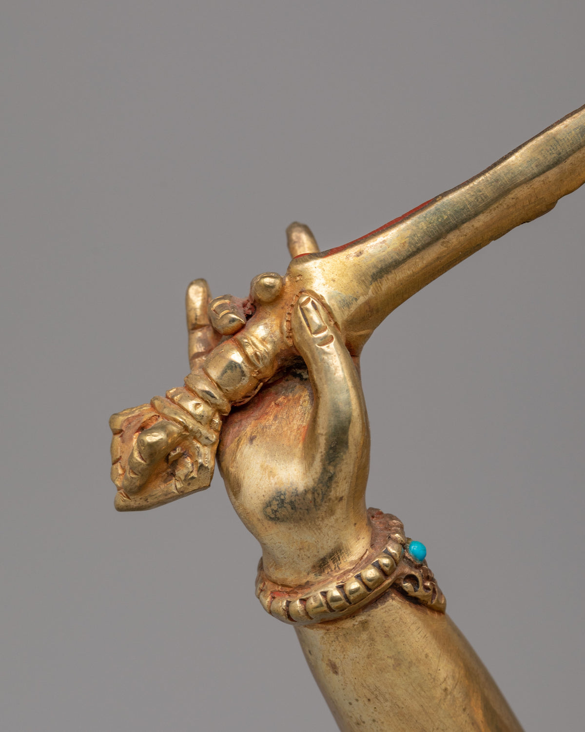 Sword of Wisdom Manjushri Statue | Tibetan Deity of Enlightenment