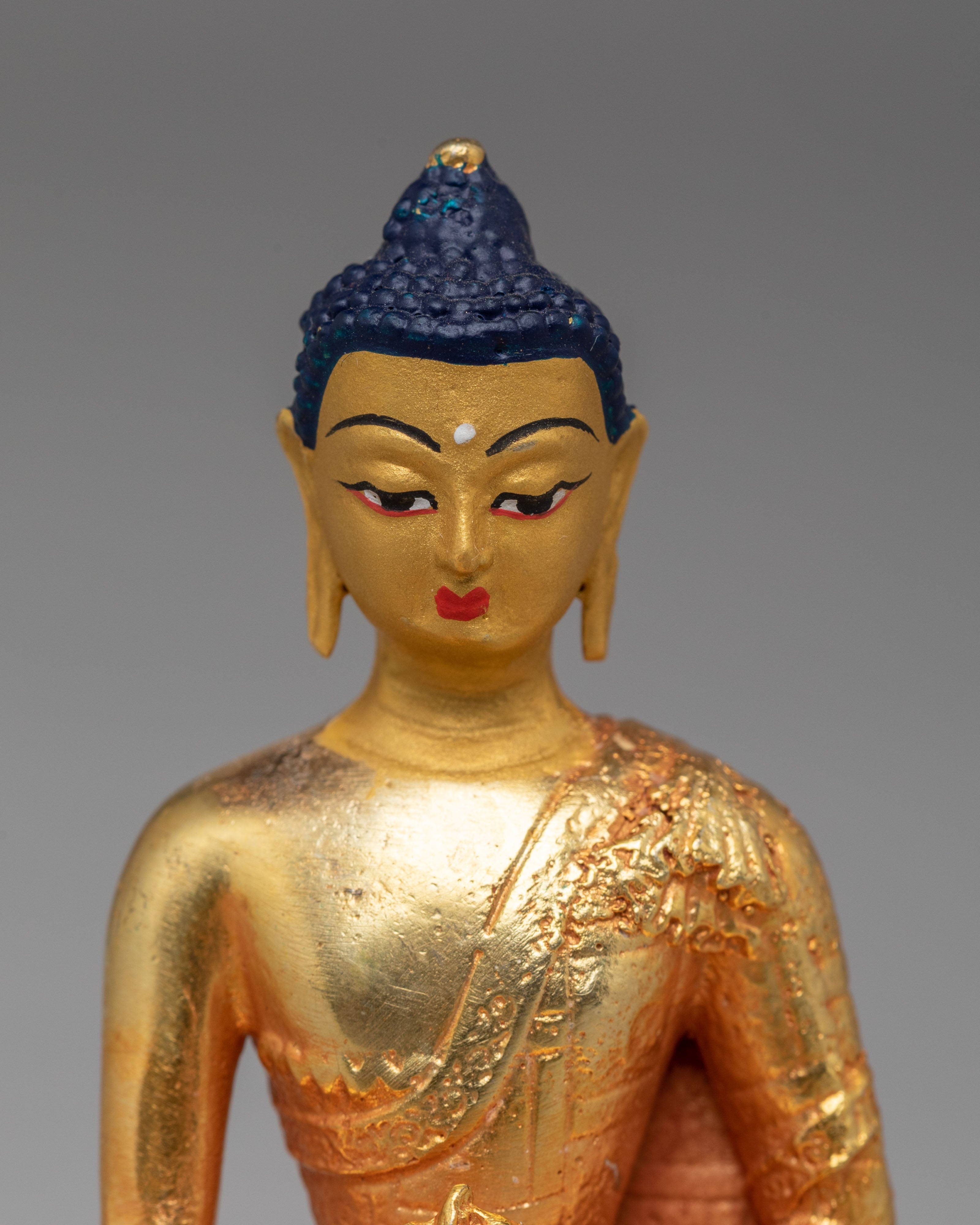 Spiritual Altar Box with Statue | Sacred Decor for Meditation & Rituals