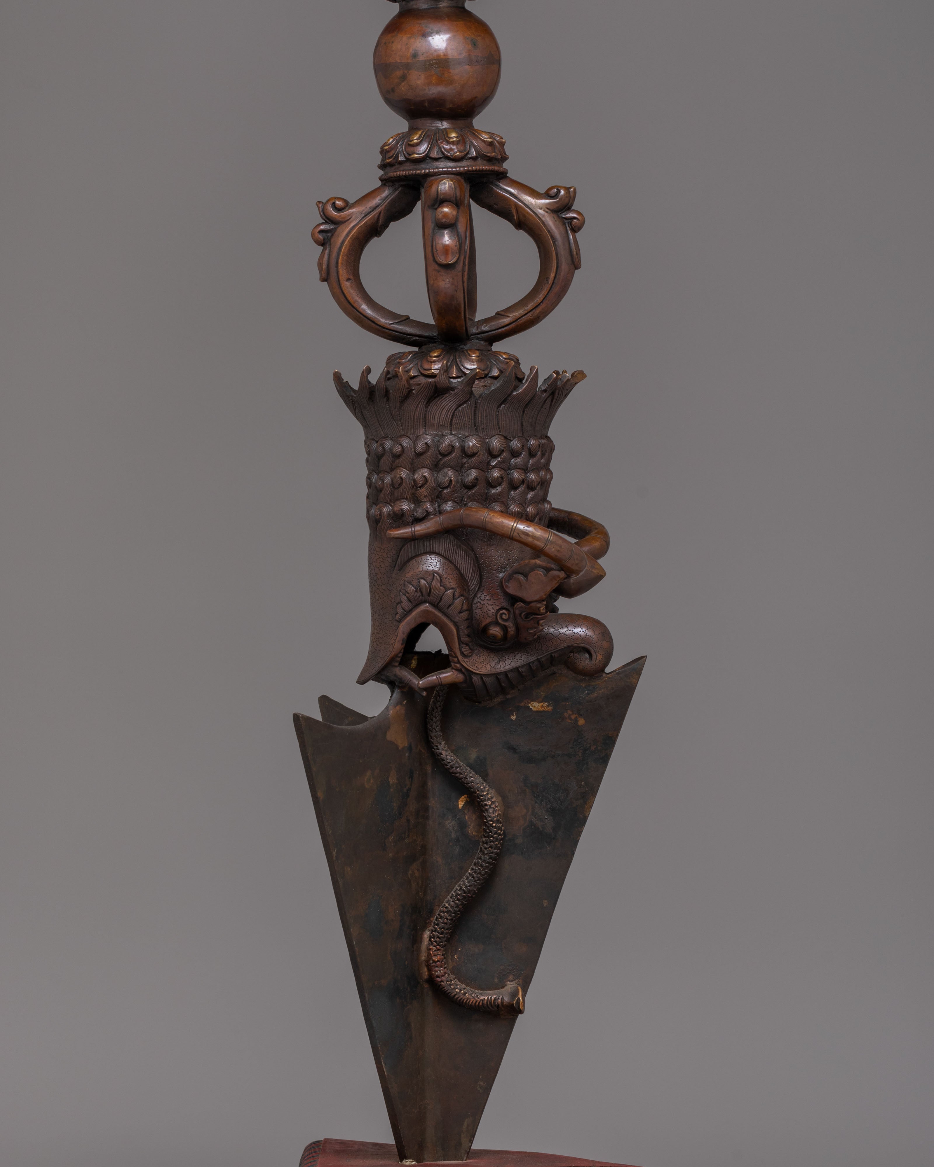 Sacred Ritual Phurba Dagger | Tantric Buddhist Deity