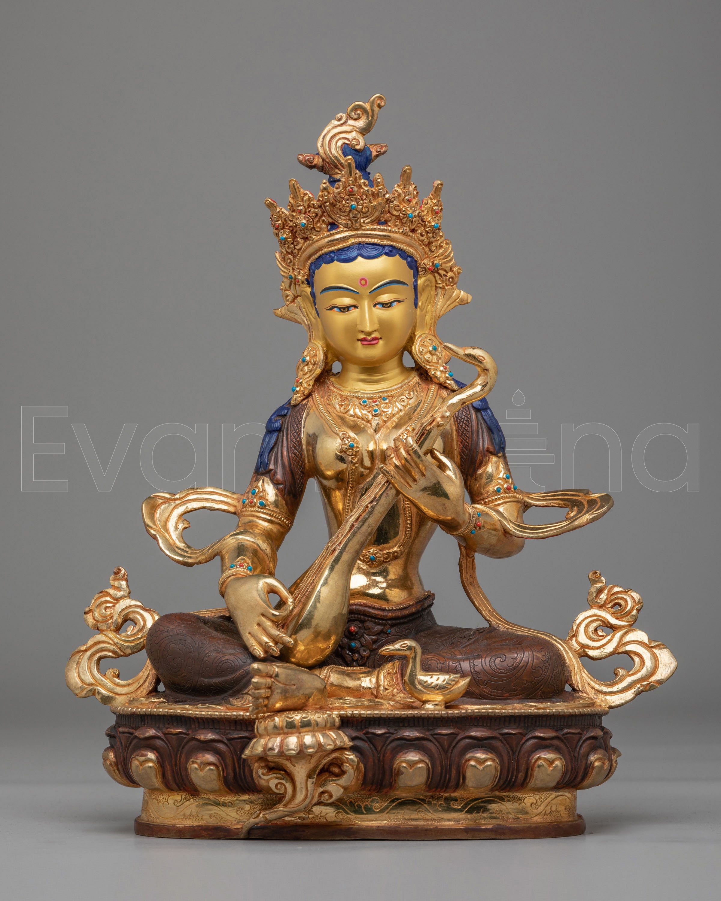 Divine Saraswati Statue