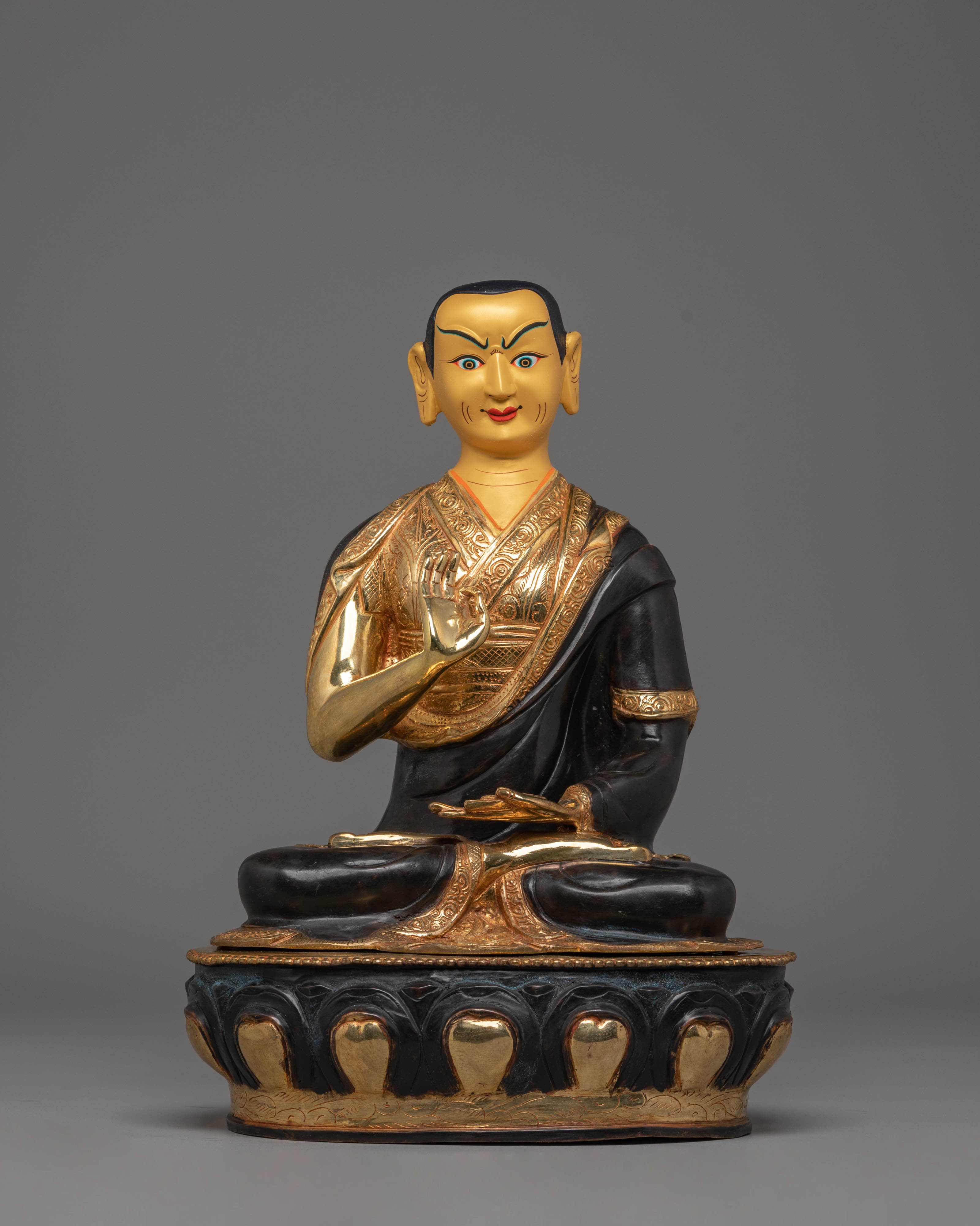 Tibetan Buddhist Master Tsongkhapa Set | Tsongkhapa with Disciples