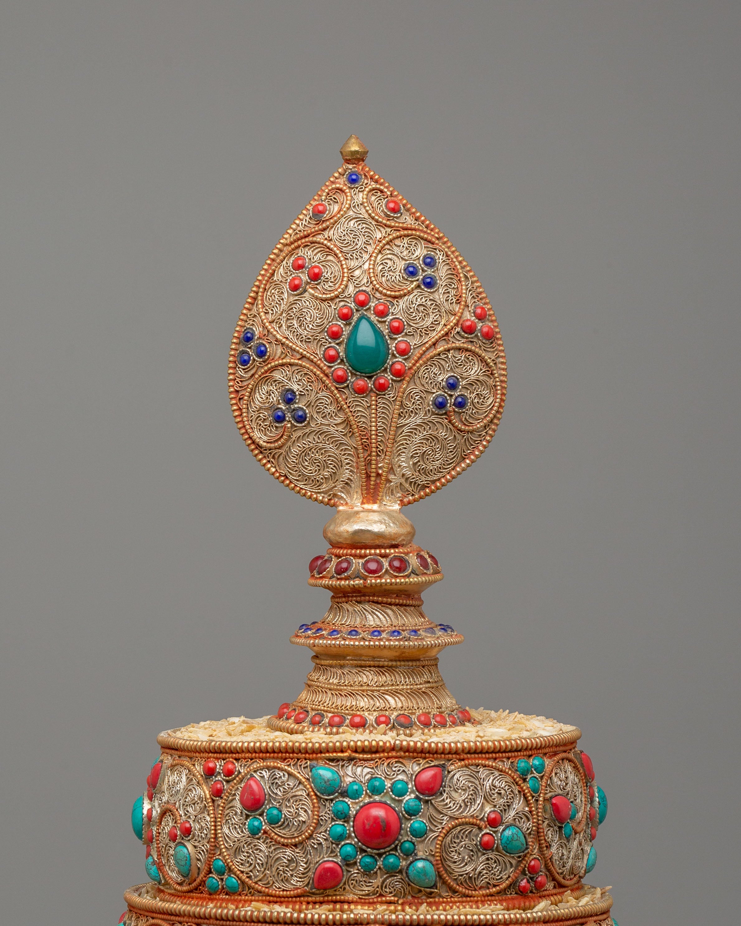 Buddhist Sacred Mandala Offering | Spiritual Decor for Meditation and Altar