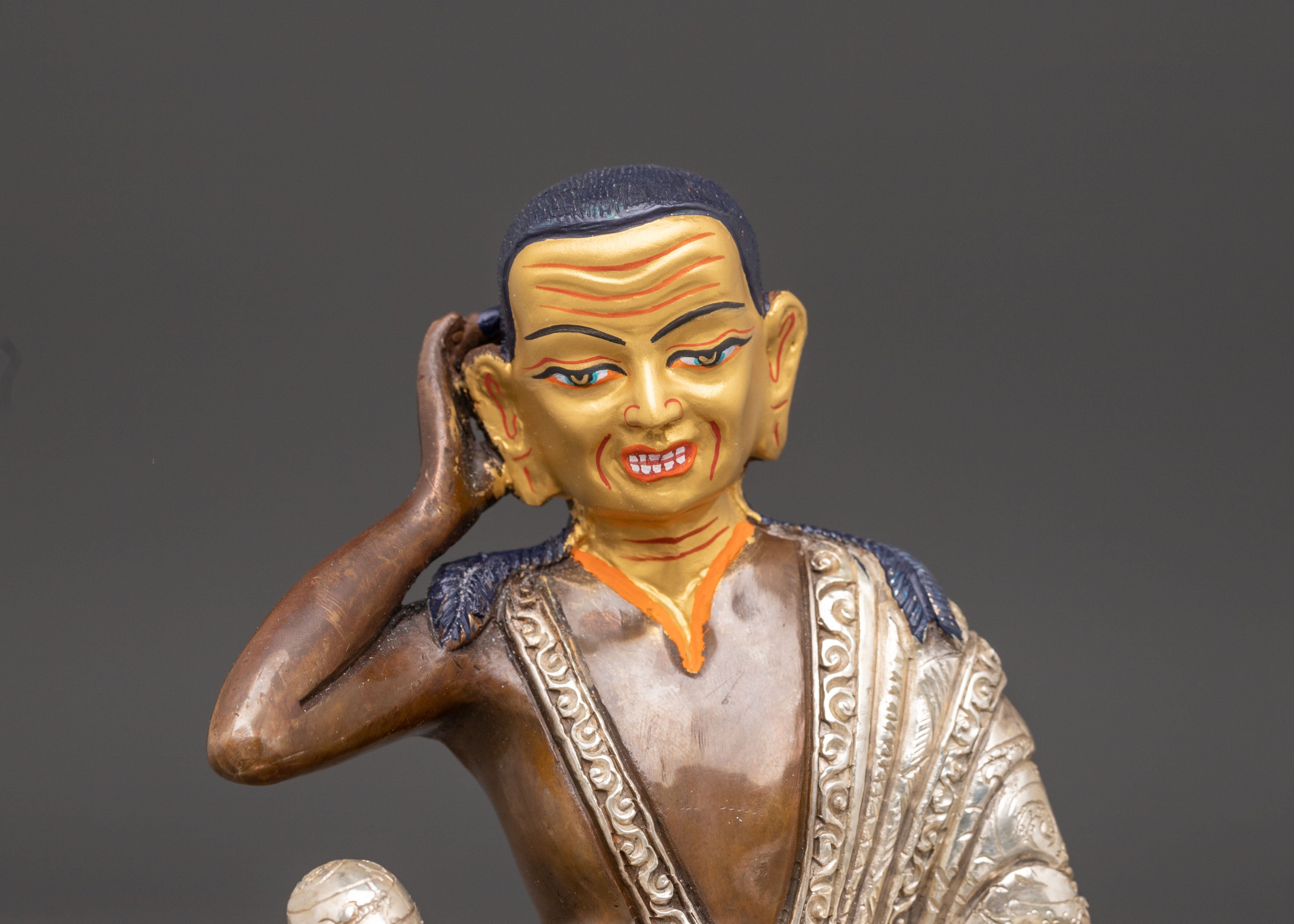 Milarepa Meditation Master Statue | Tibetan Yogi