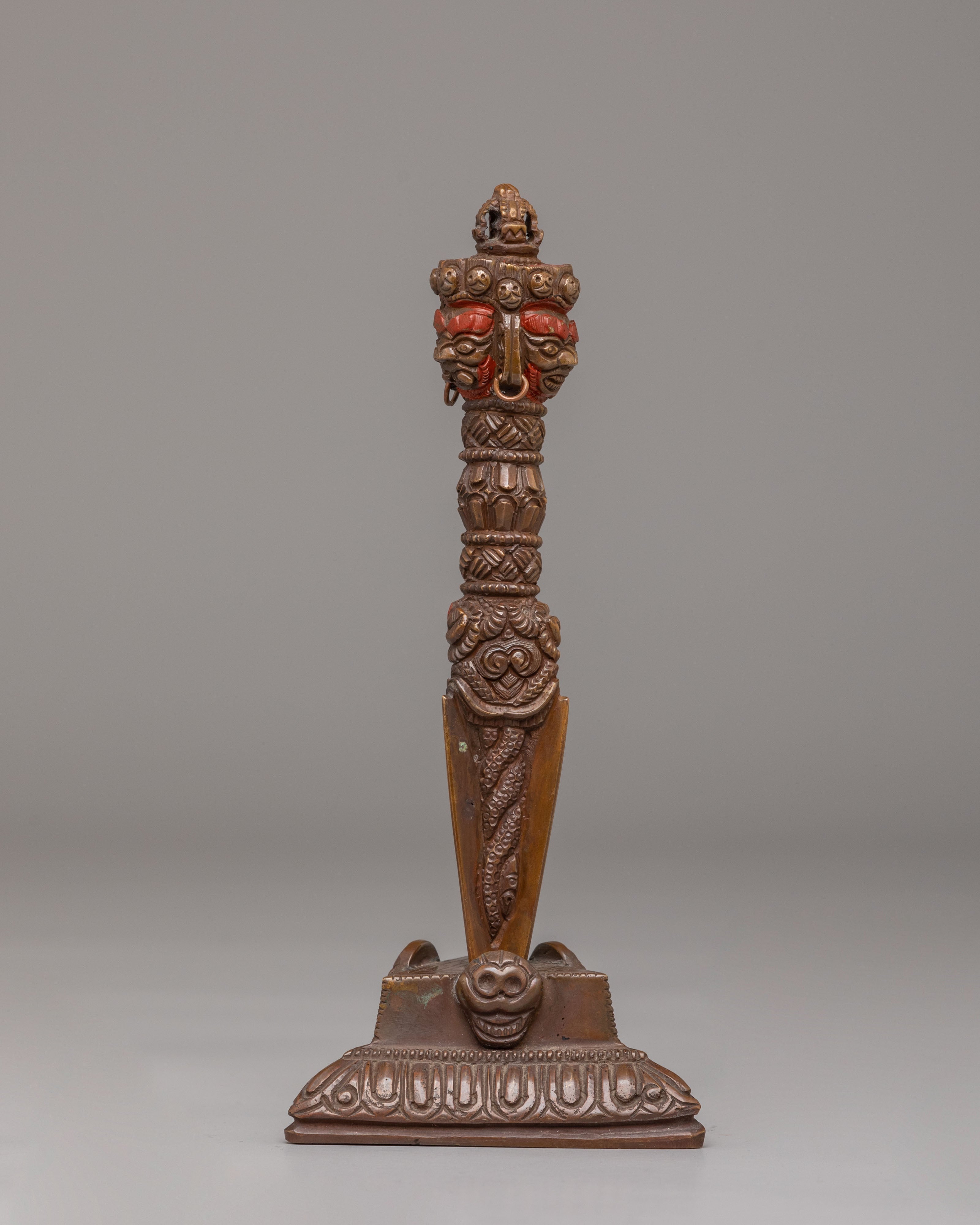 Handmade Himalayan Phurba | Ritual Dagger