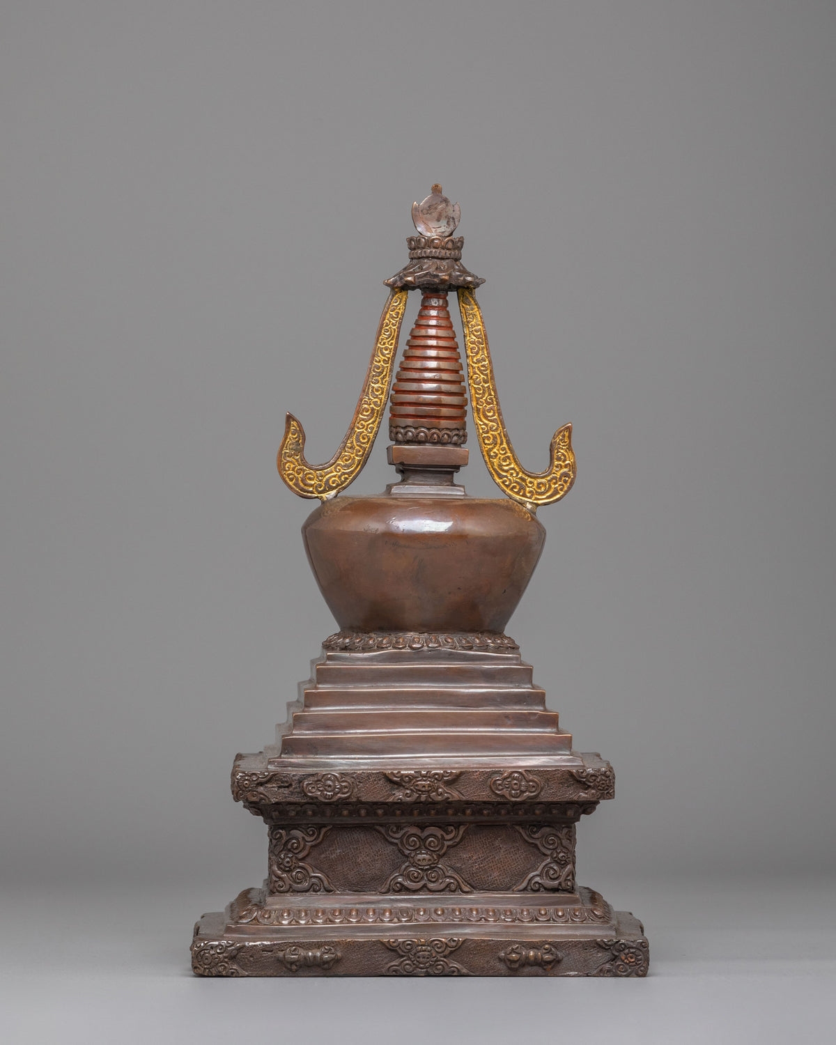 Traditional Buddhist Enlightenment Chorten | Symbolic Stupa