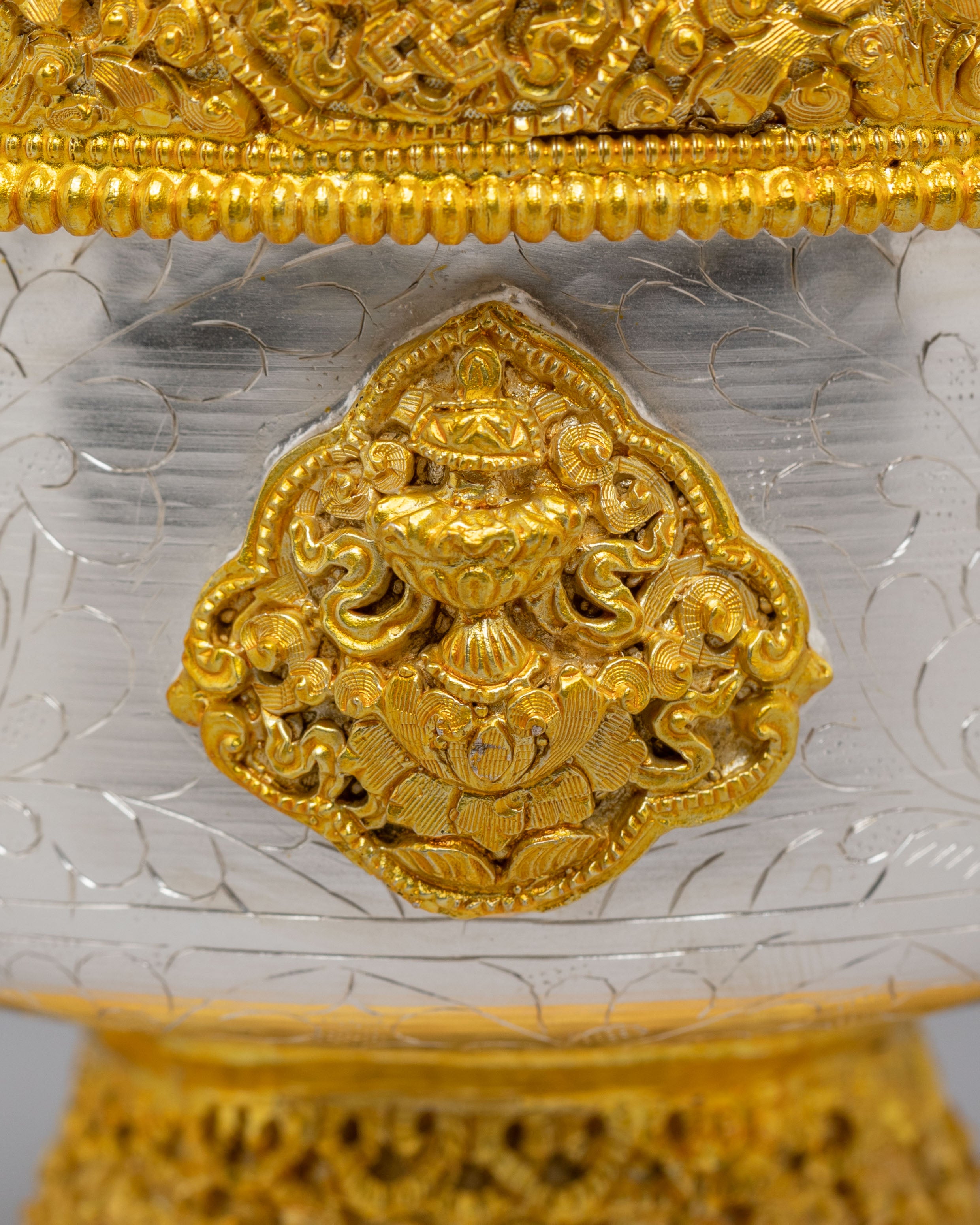Sacred Buddhist Offering Bowls Set | Ritual Bowls for Meditation & Altar Use