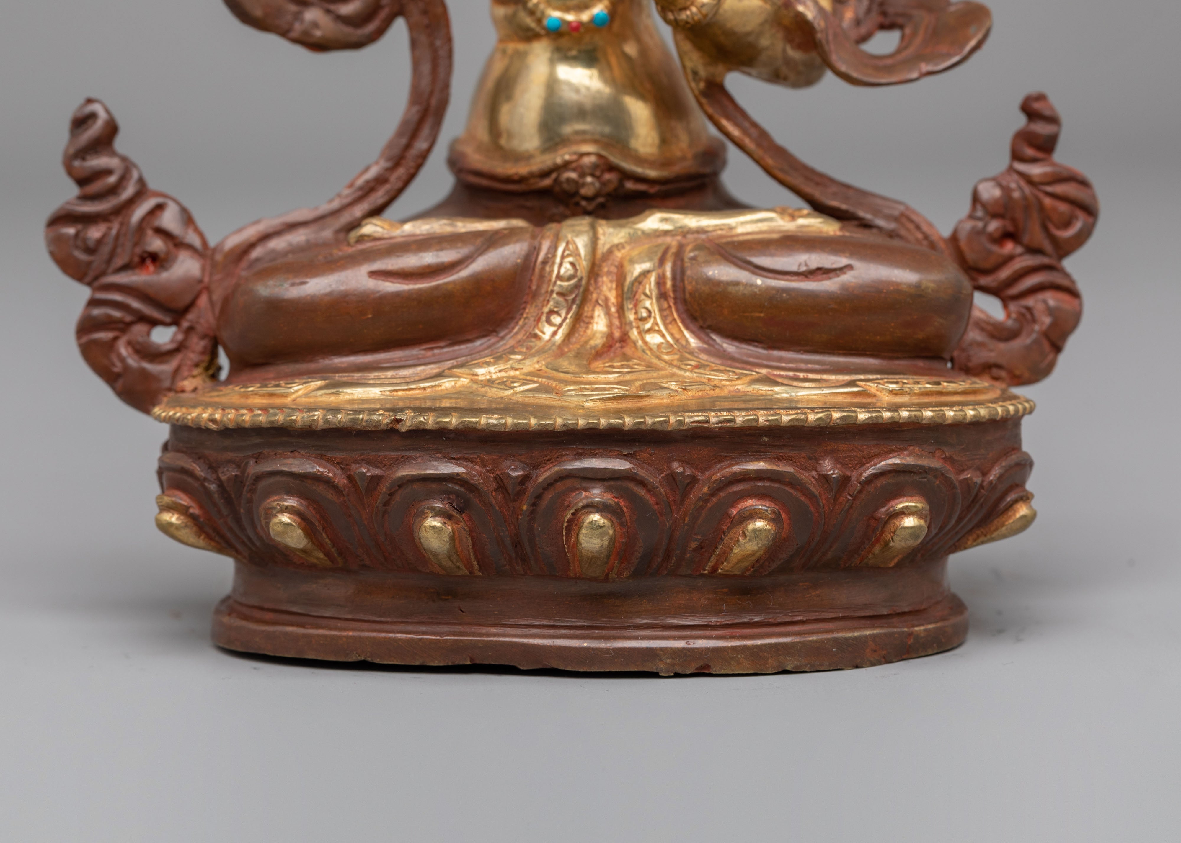 Spiritual Manjushri Figurine | Bodhisattva of Wisdom