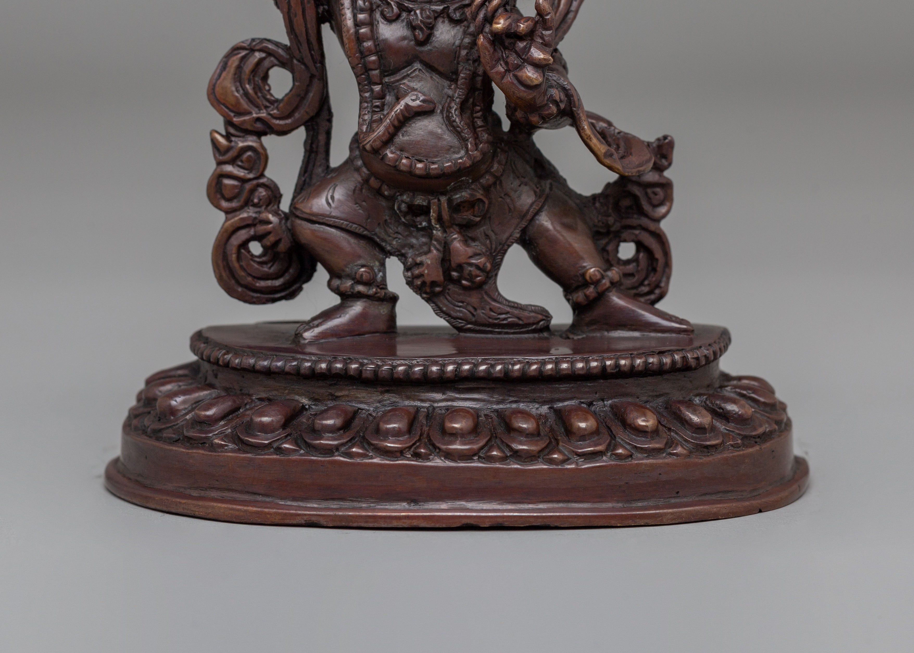 Spiritual Vajrapani Protection Statue | Tibetan Protector Deity