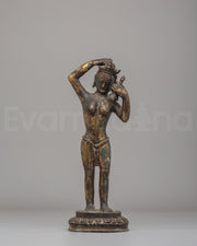 Handcrafted Yeshi Tsogyel Statue 