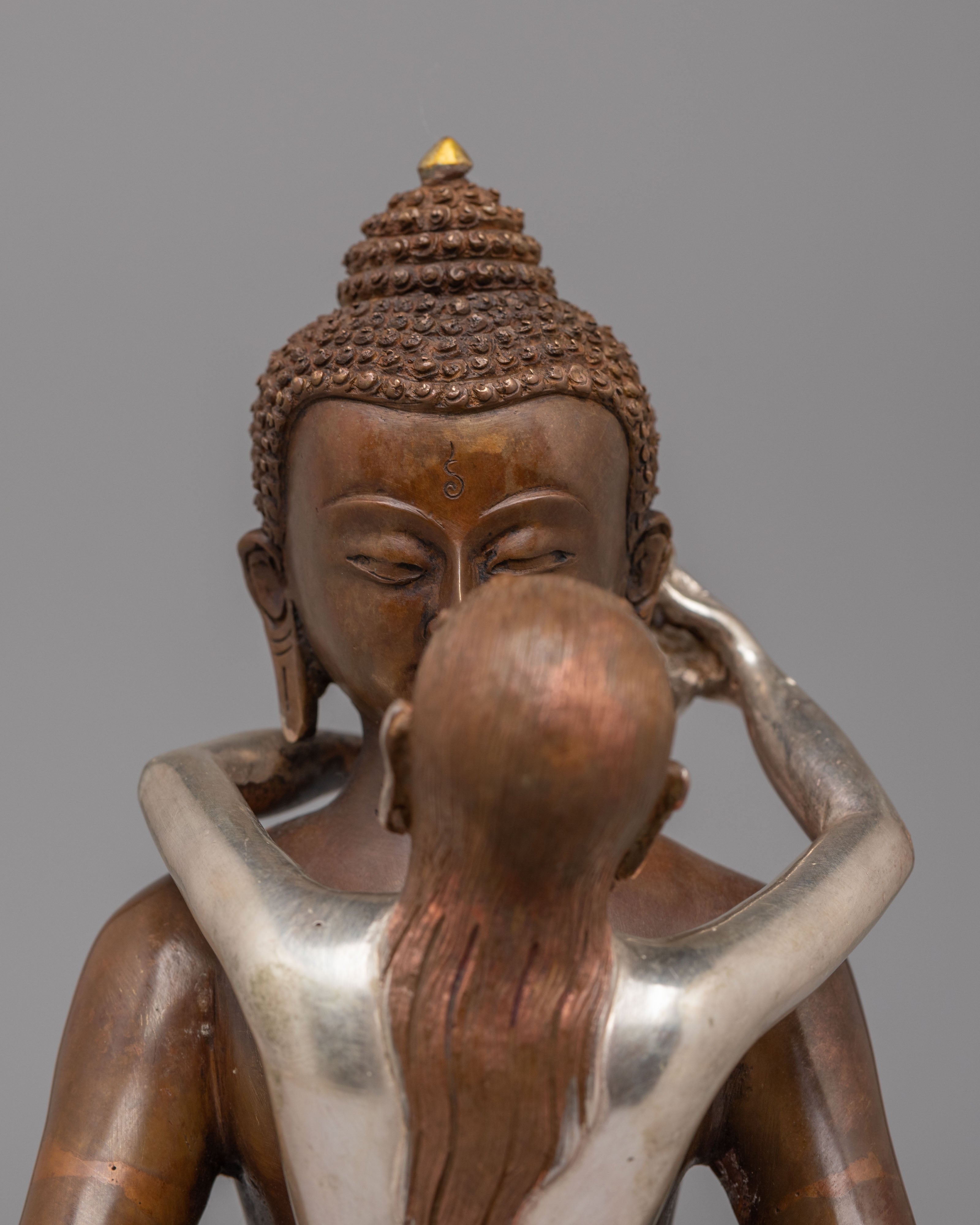 Handmade Altar Samantabhadra Statue | Sacred Buddhist Decor