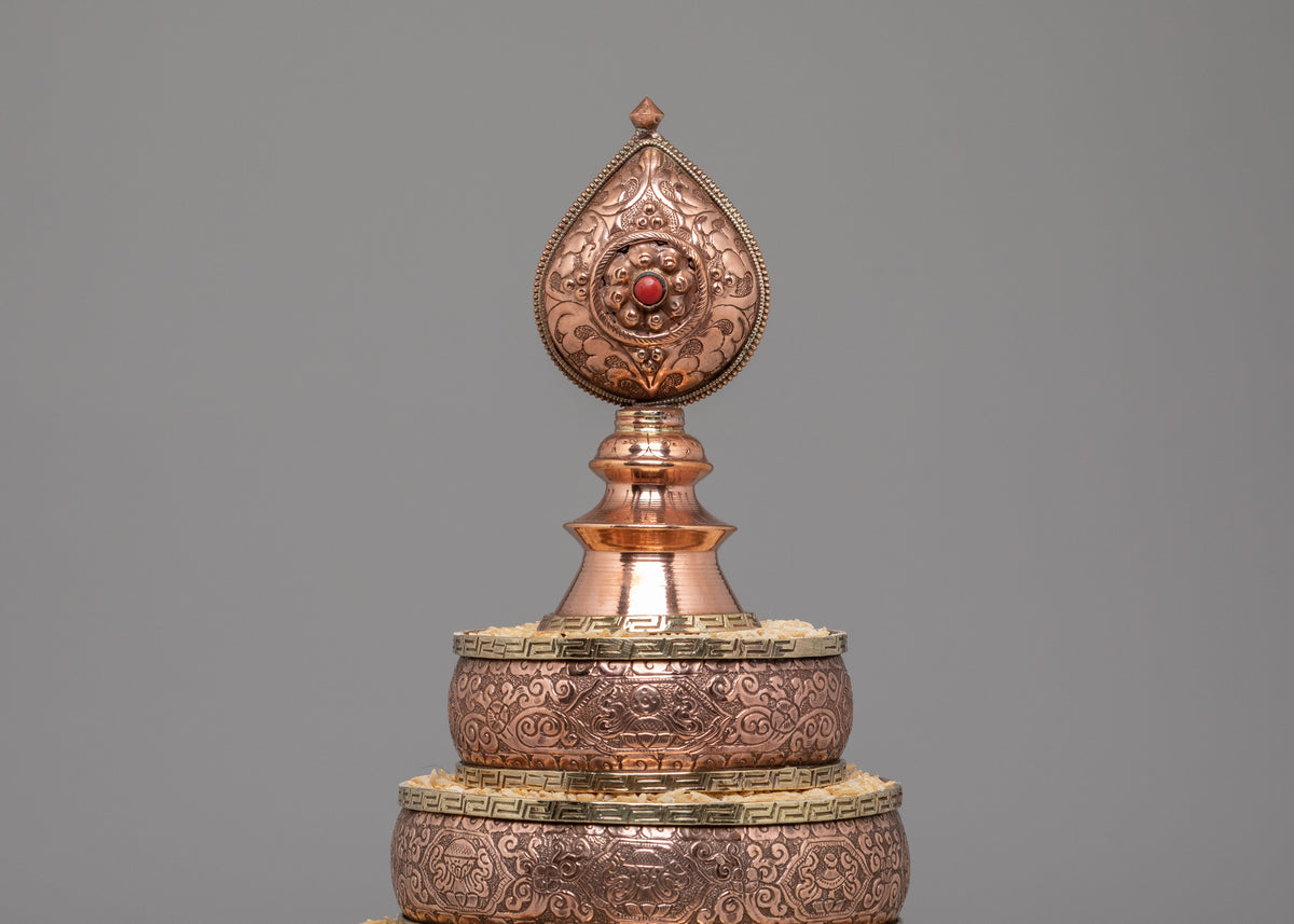 Tibetan Mandala for Sacred Offerings | Spiritual Decor