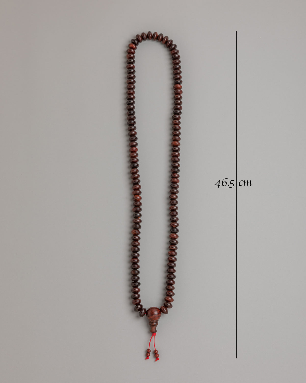 Buddhist Meditation Beads | Handcrafted Rosewood Prayer Mala