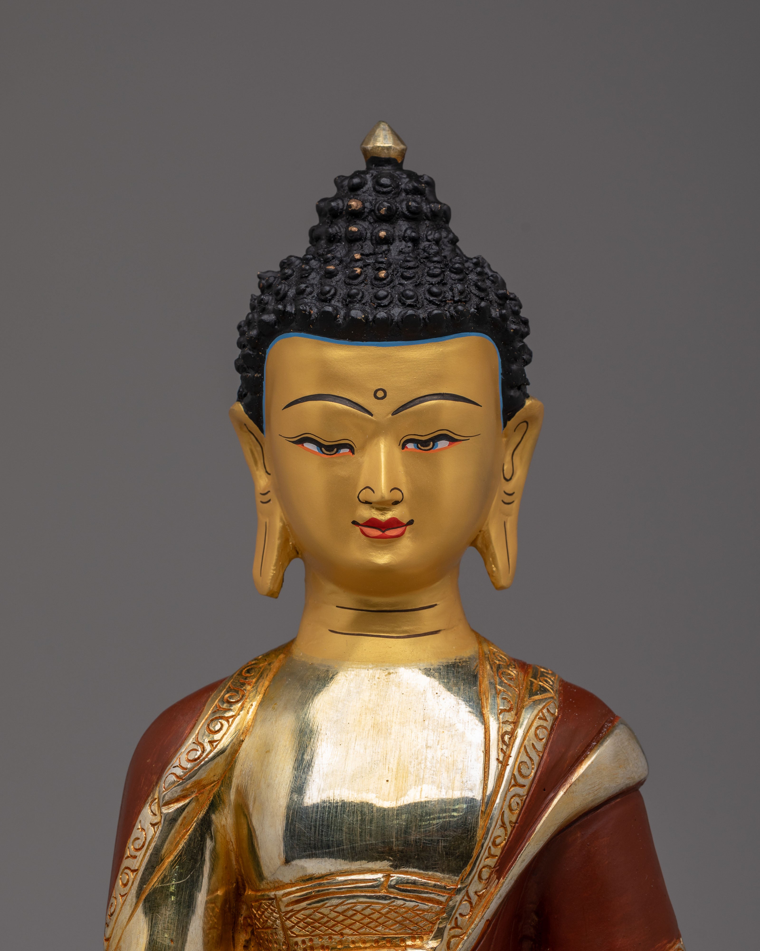 Buddha Shakyamuni Nepal Statue | Himalayan Art Work
