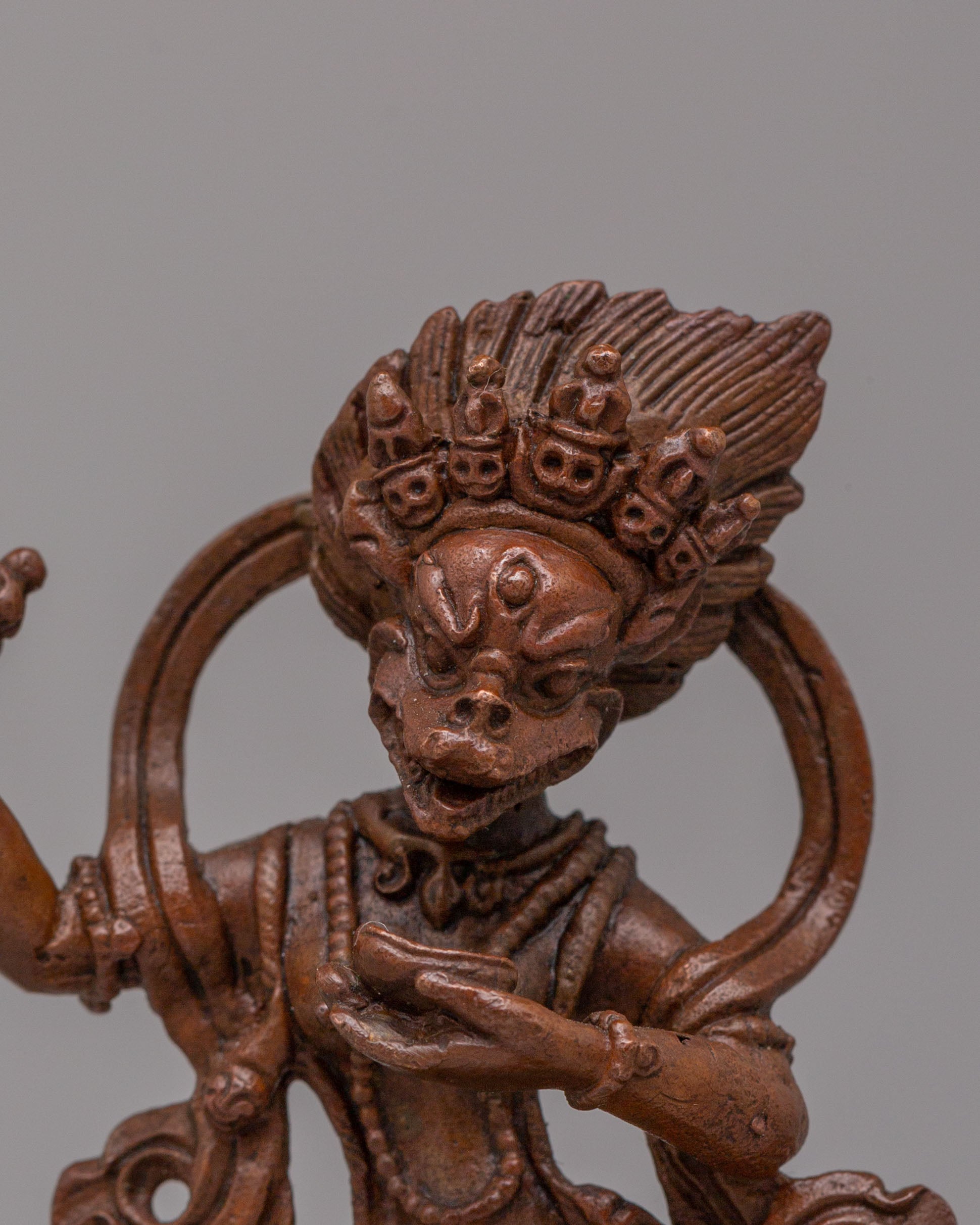 Simhamukha Statue for Sacred Altar | Fierce Lion-Faced Dakini