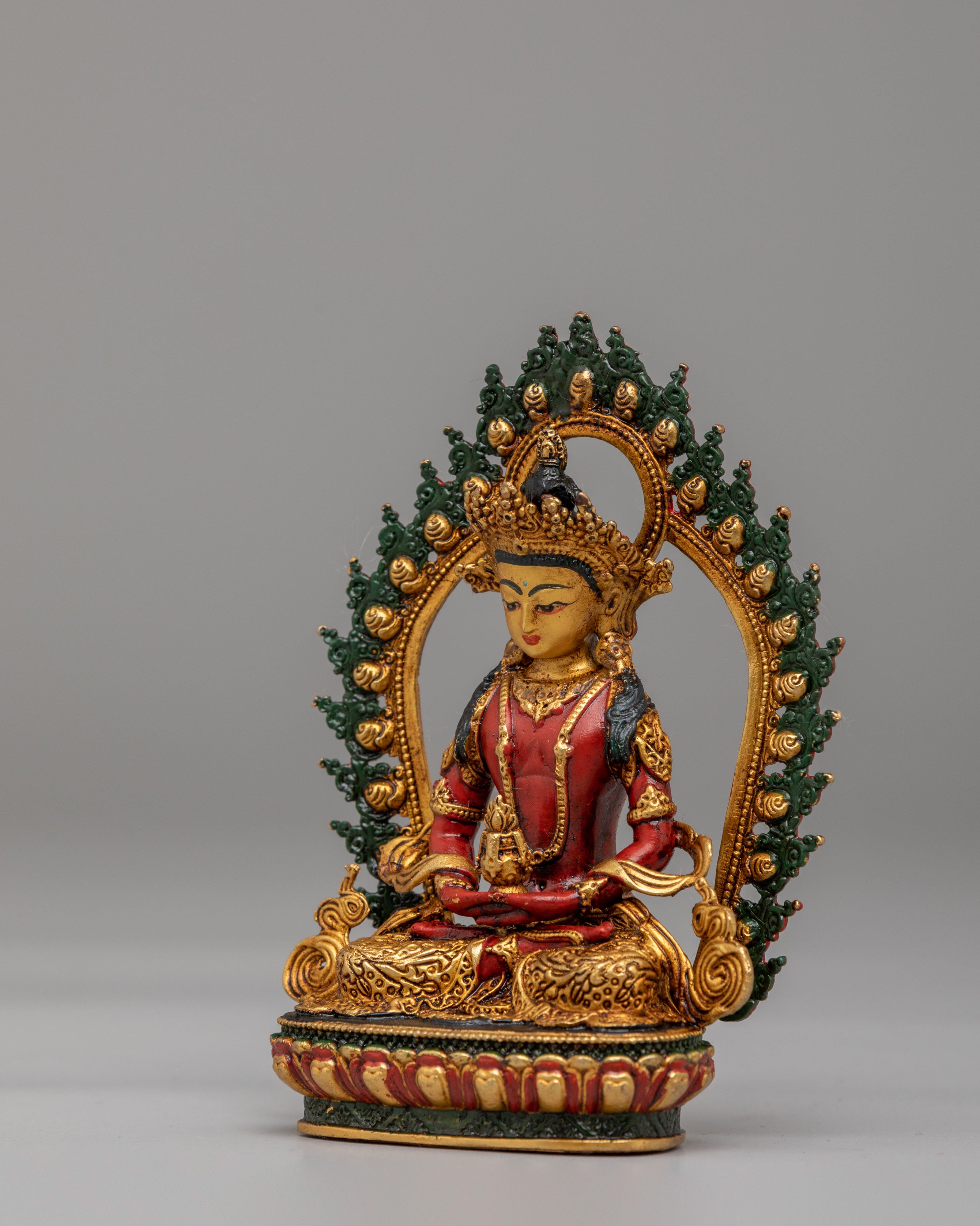 Amitayus Buddha of Longevity Statue | Tibetan Buddha of Eternal Life
