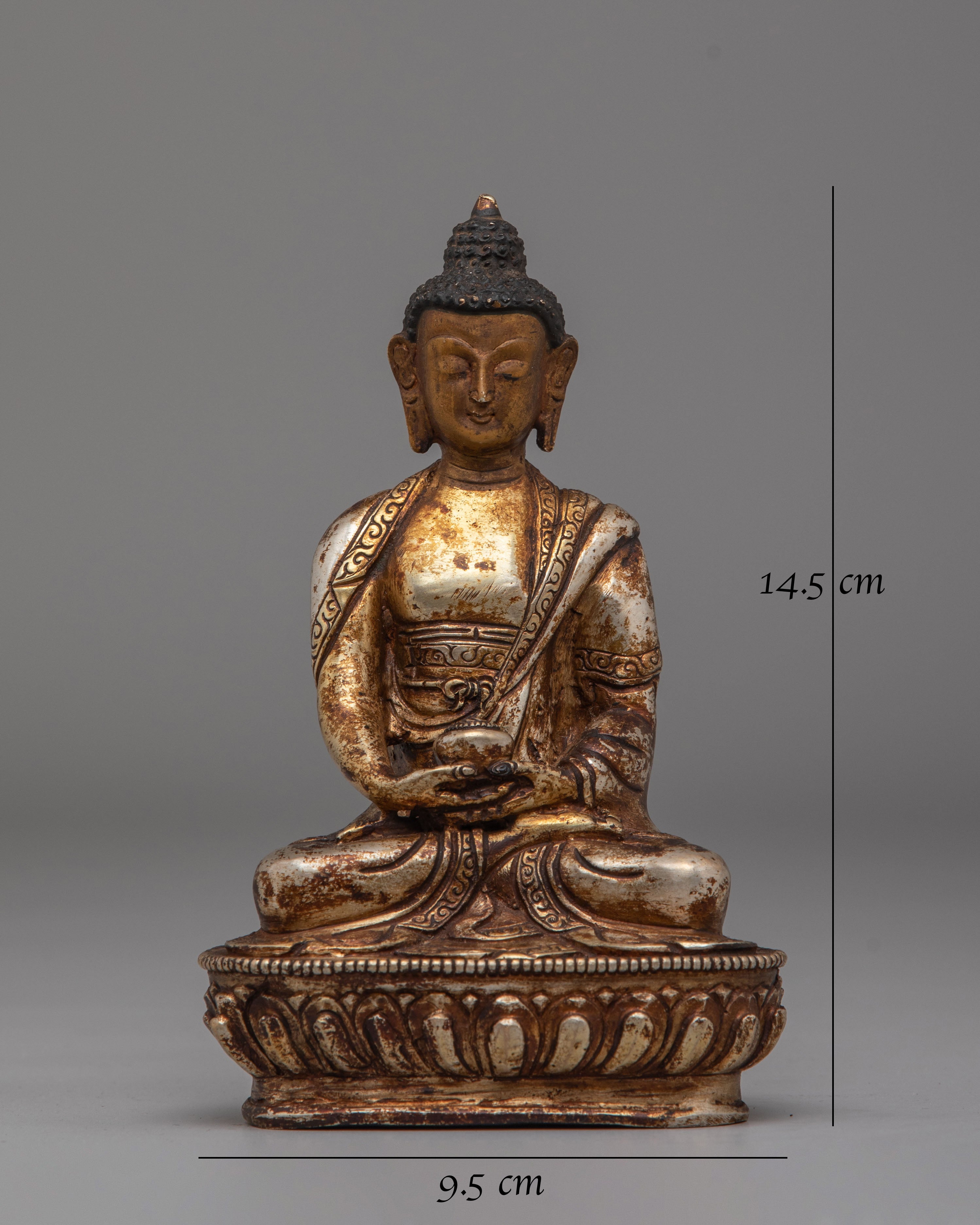 Amitabha Buddha Pure Land Deity Statue | Symbol of Infinite Light and Compassion