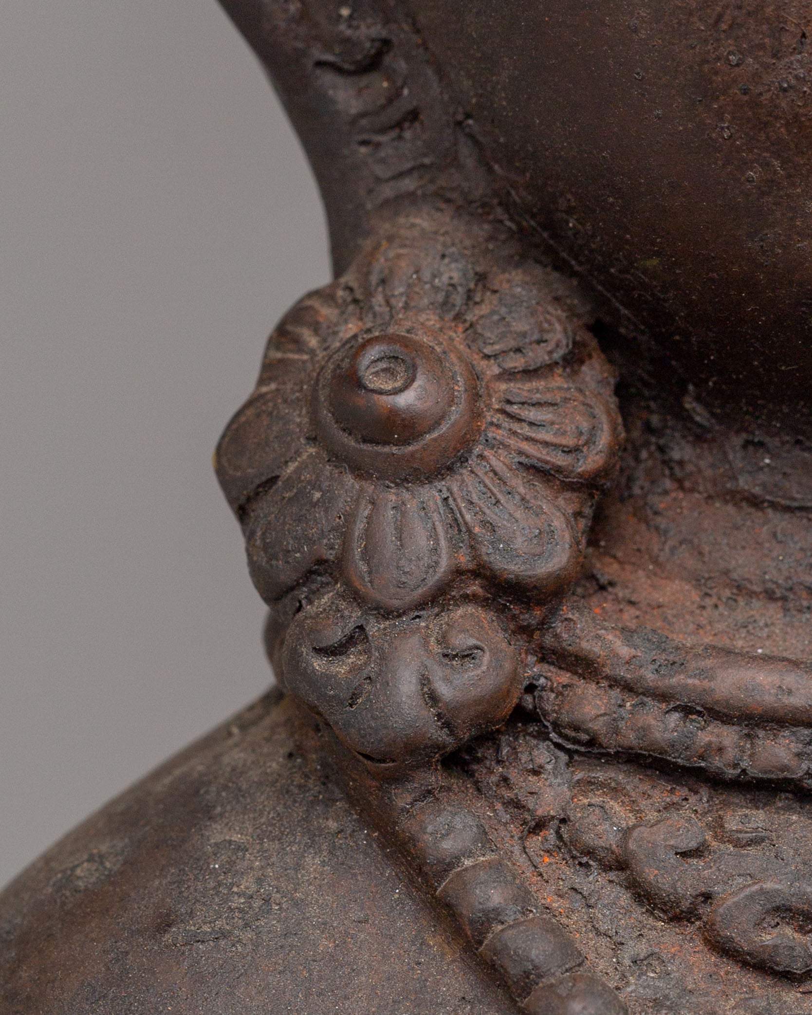 Himalayan Standing Tara Statue | Antique Finish Sculpture