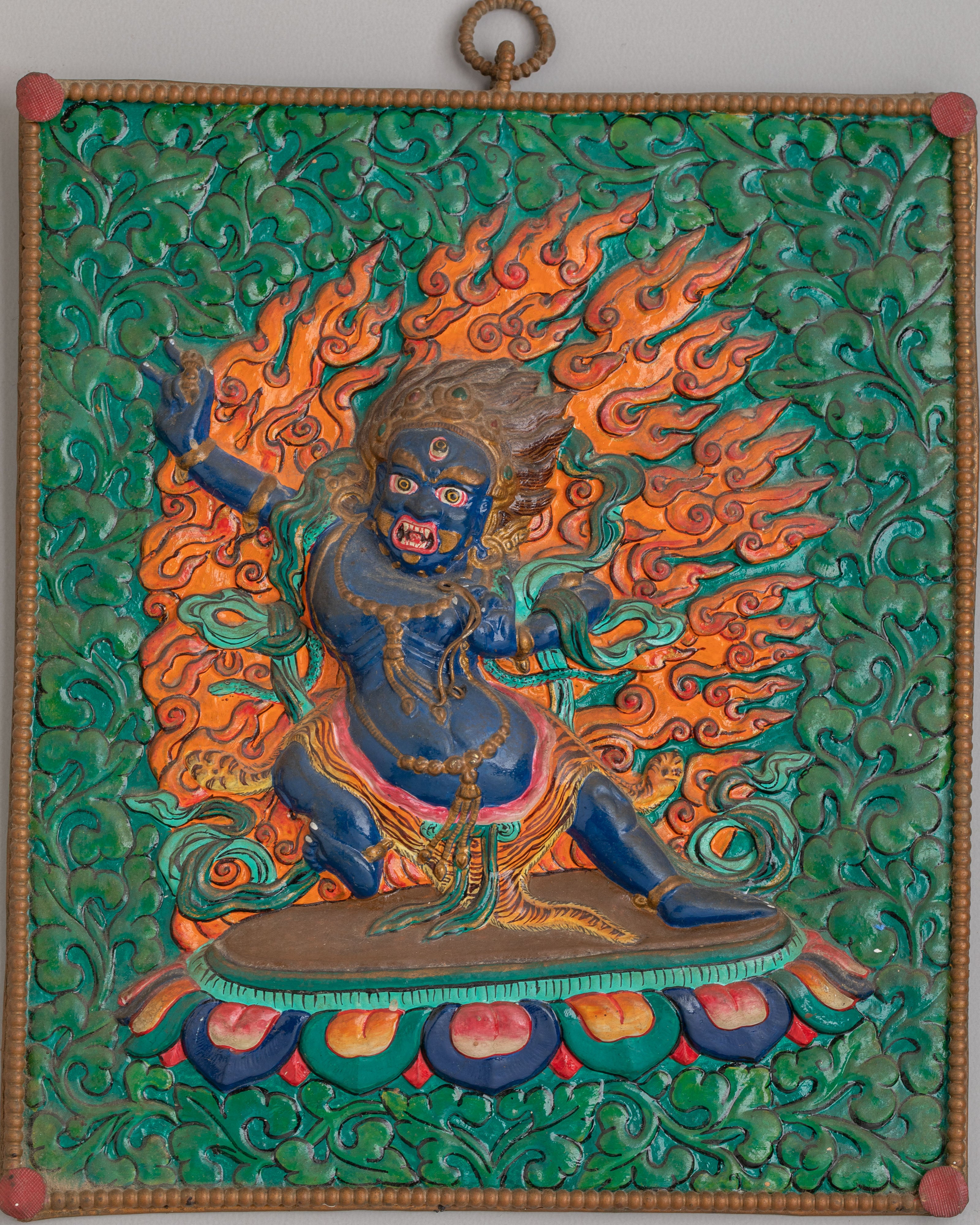 Sacred Vajrapani Wall Hanging | Protector of Buddha