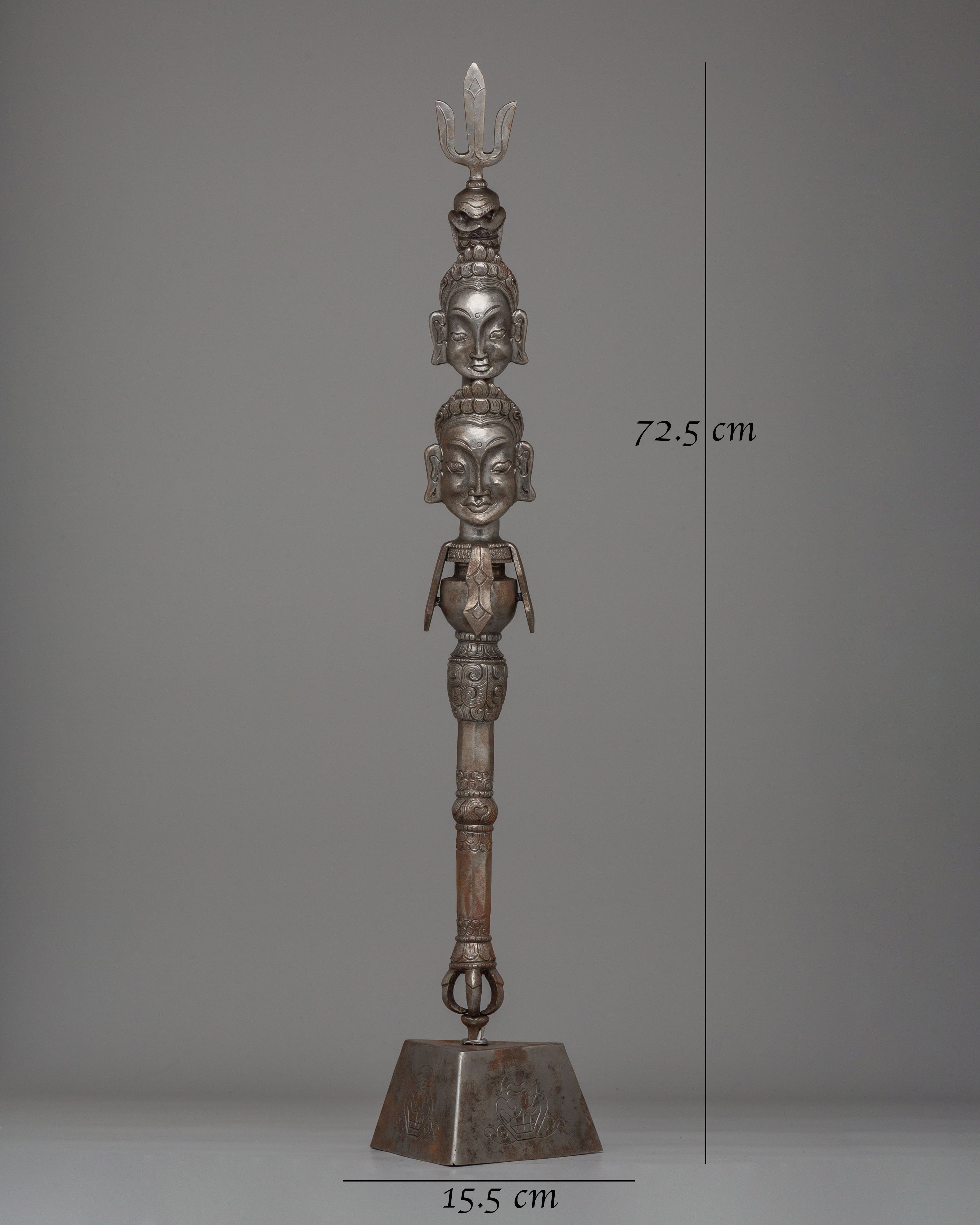 Buddhist Ceremonial Khatang | Tibetan Ritual Tool for Ceremonies & Offerings