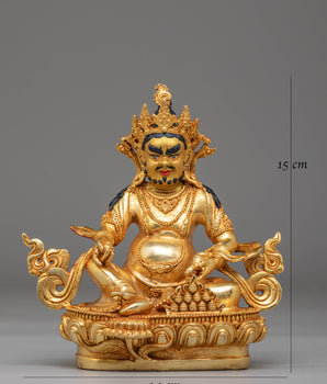 Handmade Dzambhala Statue Of Wealth | A Symbol of Abundance