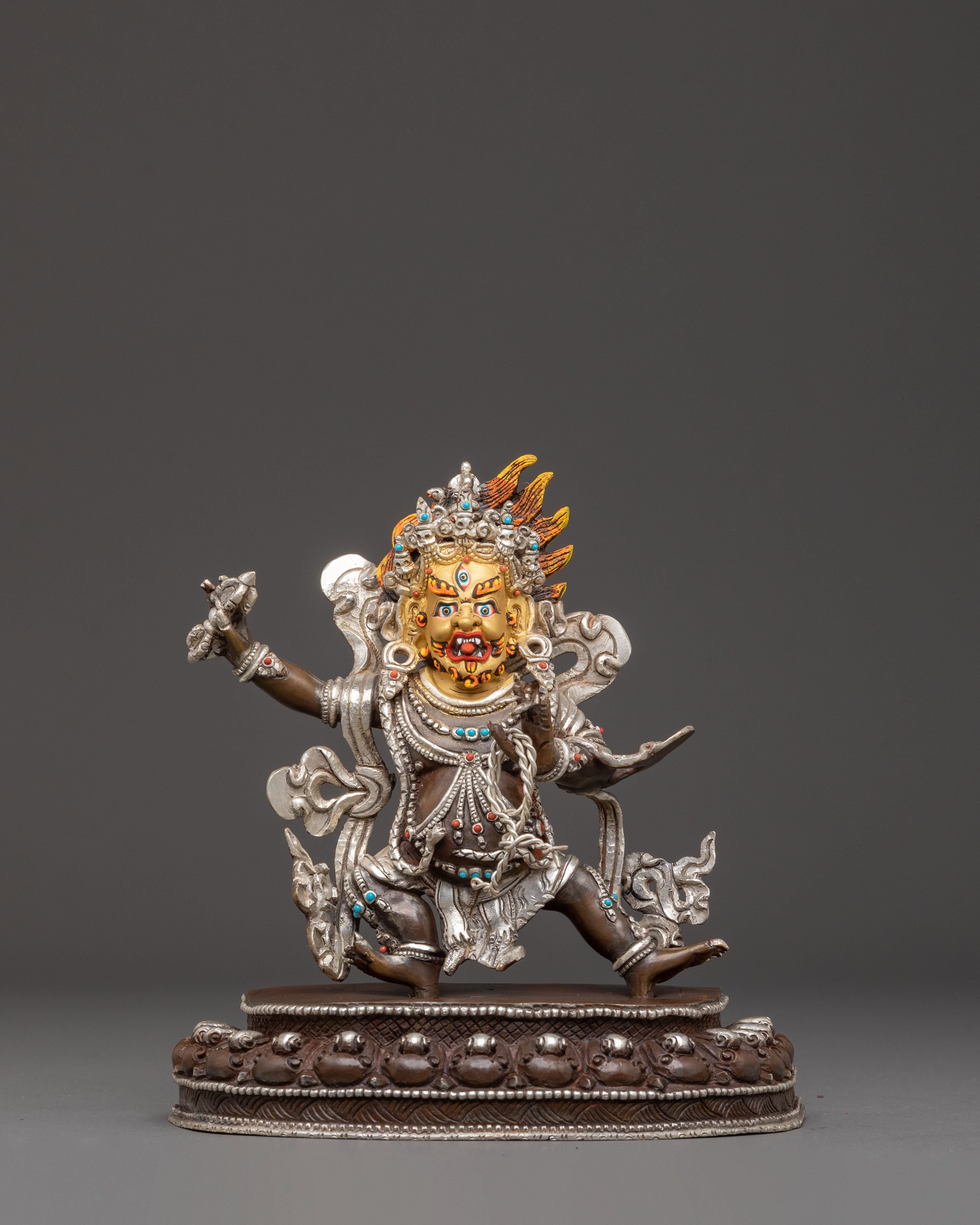 Vajrapani Spiritual Statue | Handcrafted Tibetan Buddha Figurine