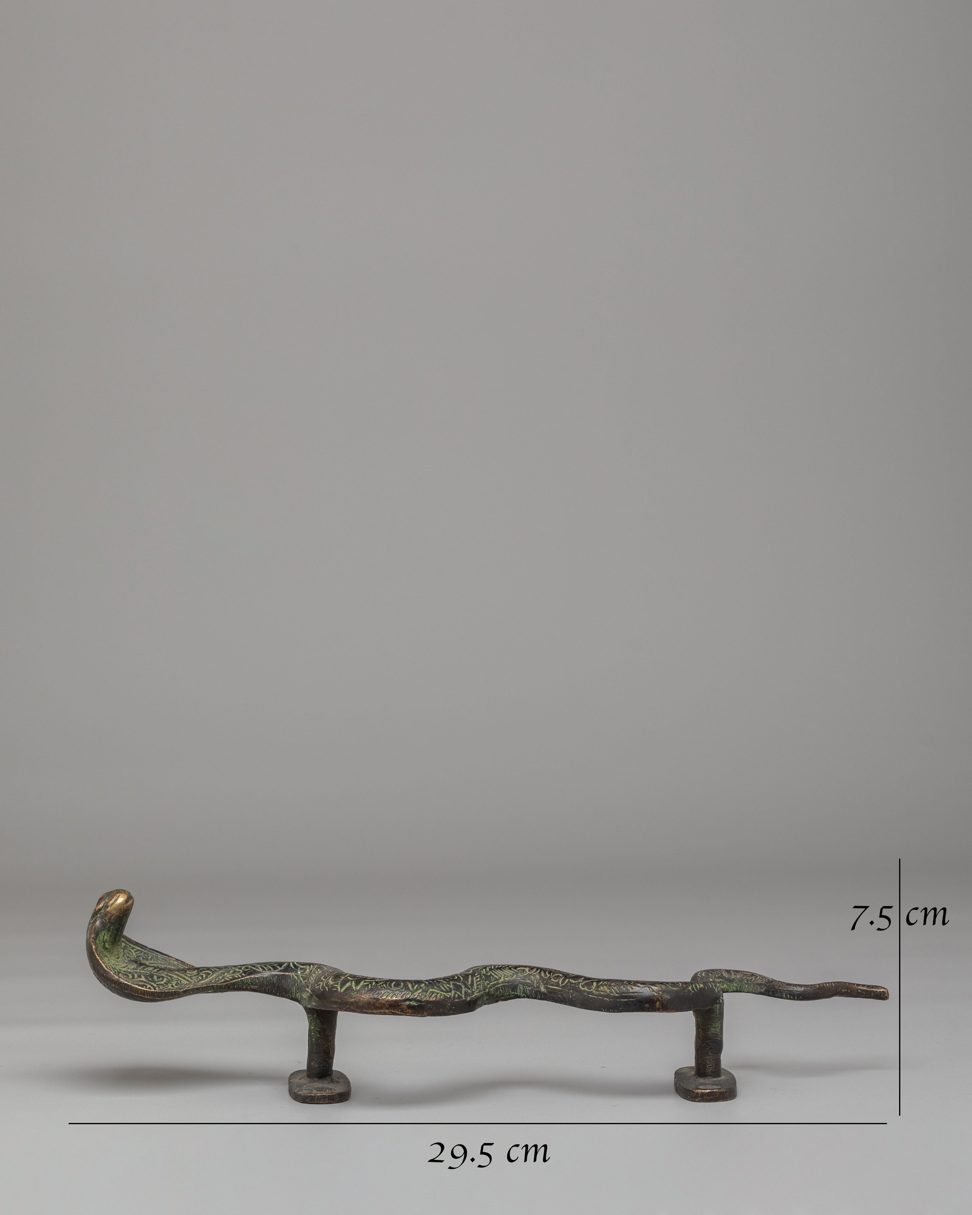 Handmade Snake Door Handle | Intricately Carved Decorative Design