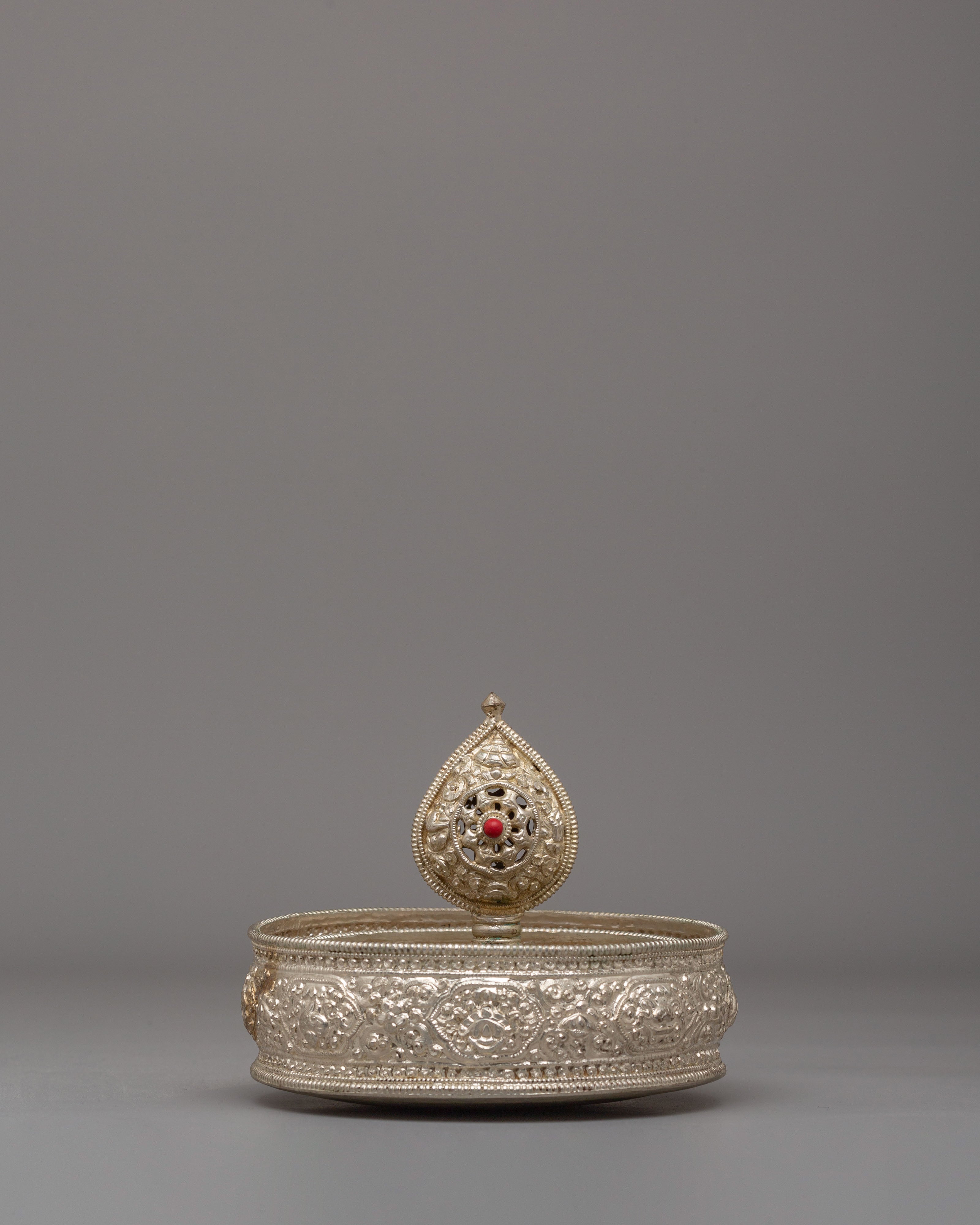 Traditional Buddhist Altar Mandala | Sacred Vajrayana Ritual Object