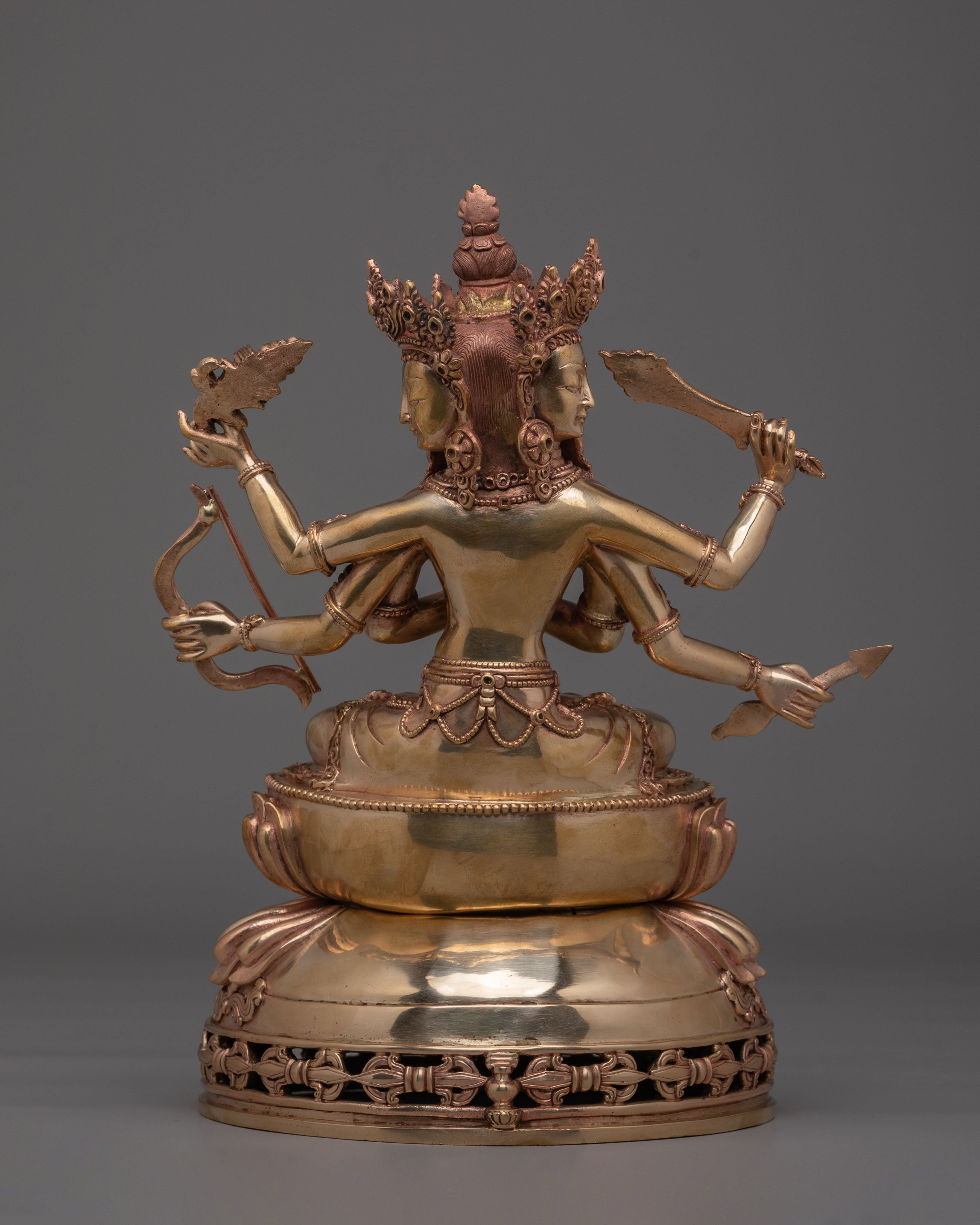 Tibetan Maha Manjushri Statue | Wisdom Deity