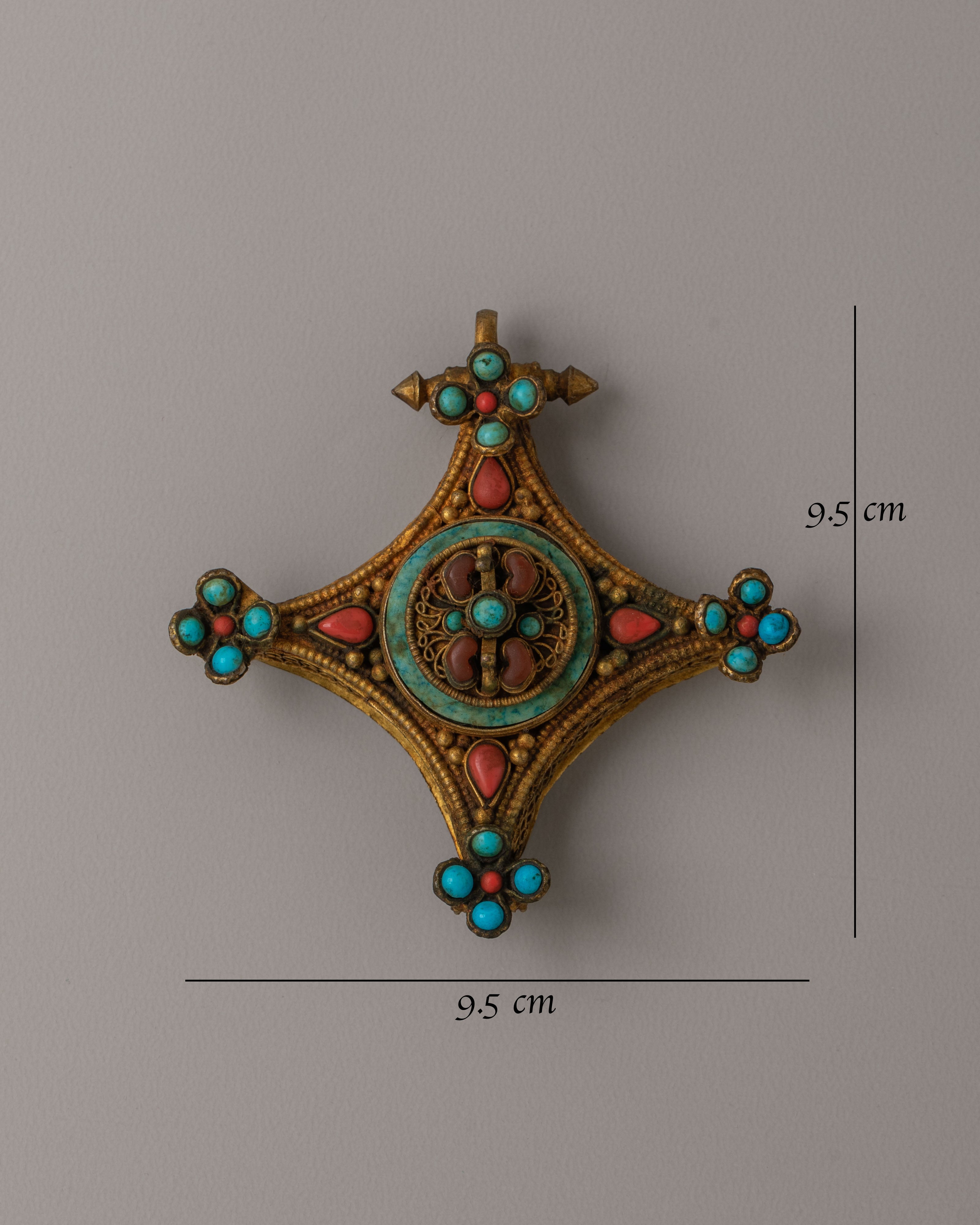 Sacred Tibetan Ghau Box Locket for Accessory | Symbol of Spiritual Protection
