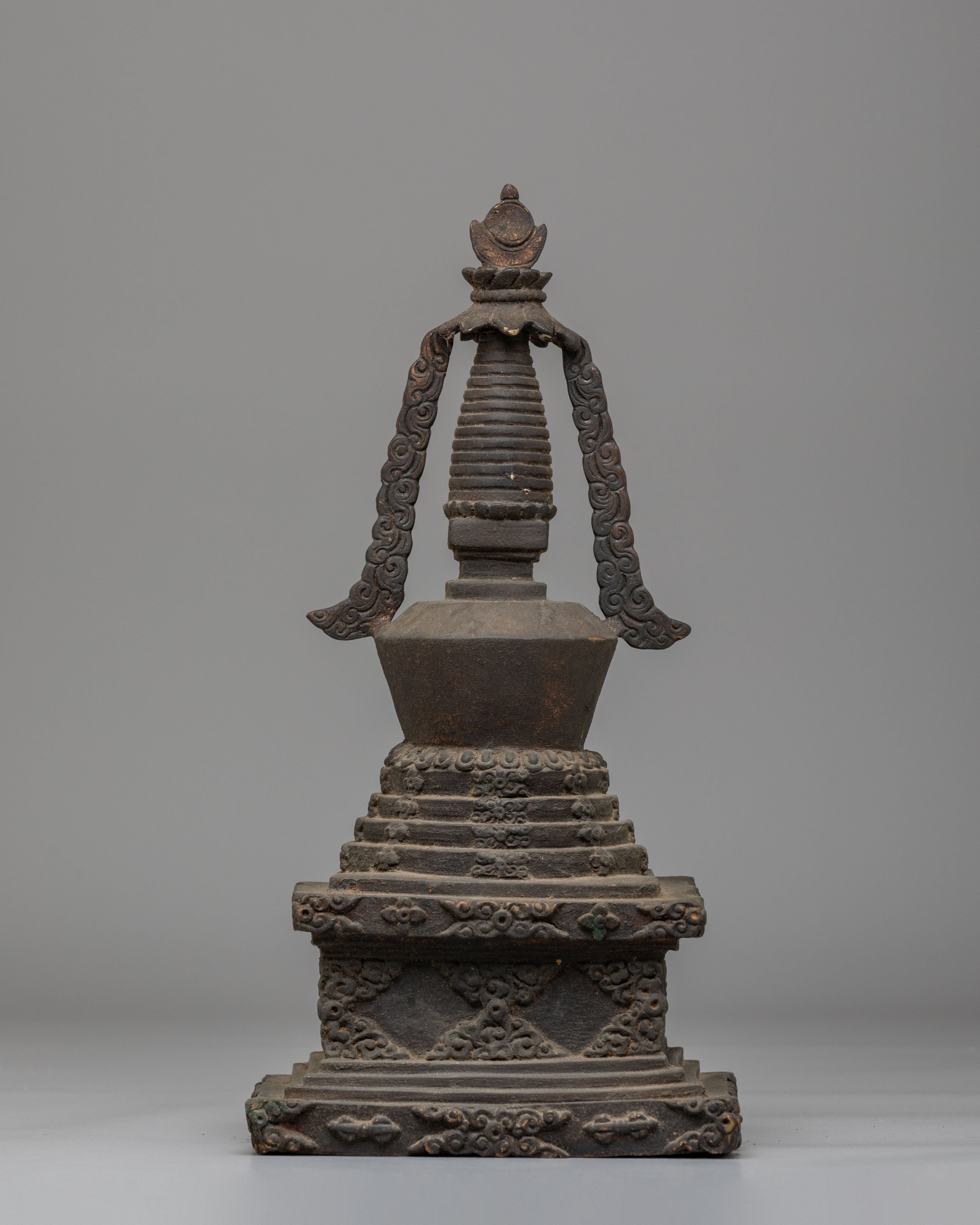 Sacred Complete Victory Chorten | Traditional Tibetan Stupa
