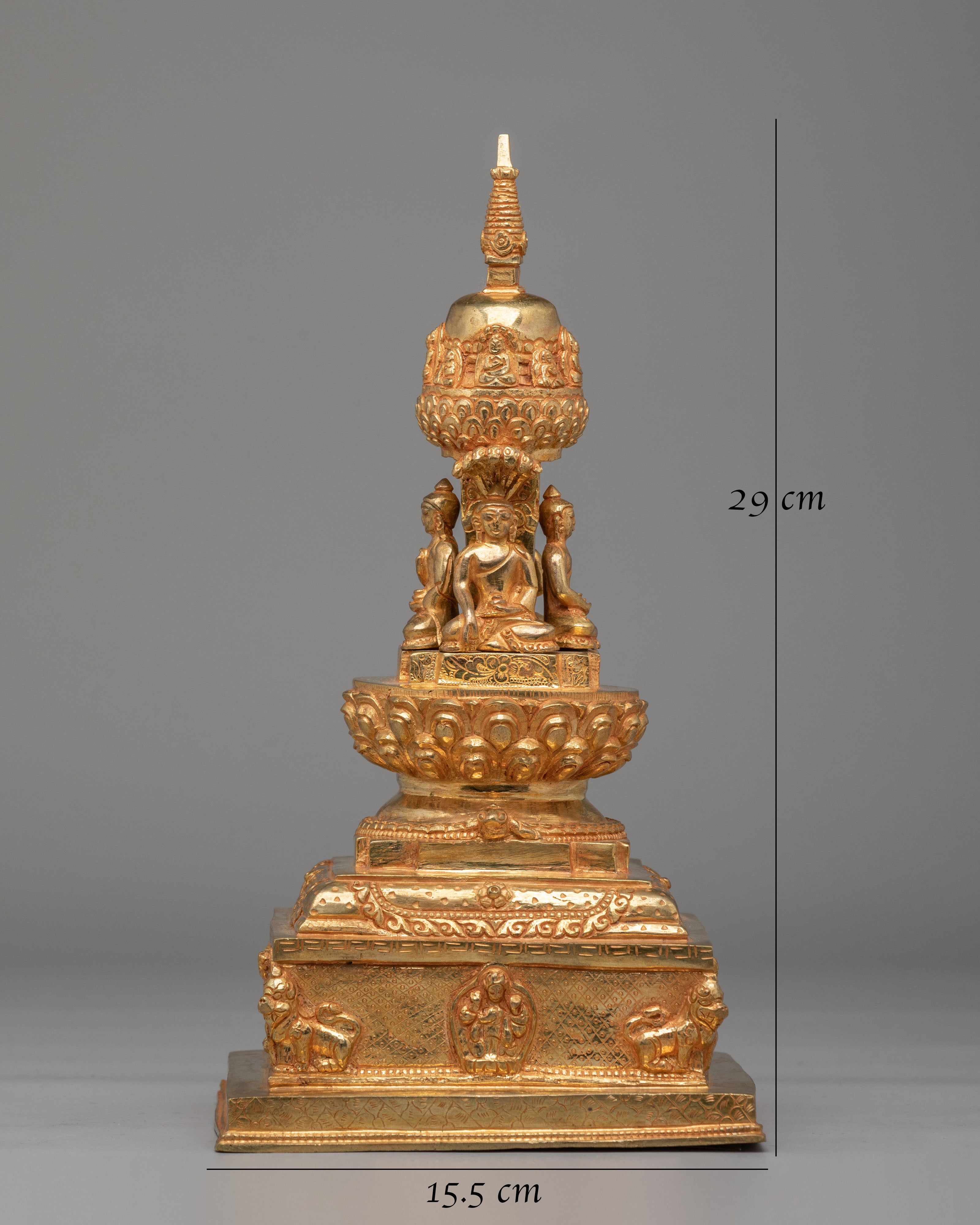 Sacred Buddhist Relic Stupa | Symbol of Enlightenment & Spiritual Protection