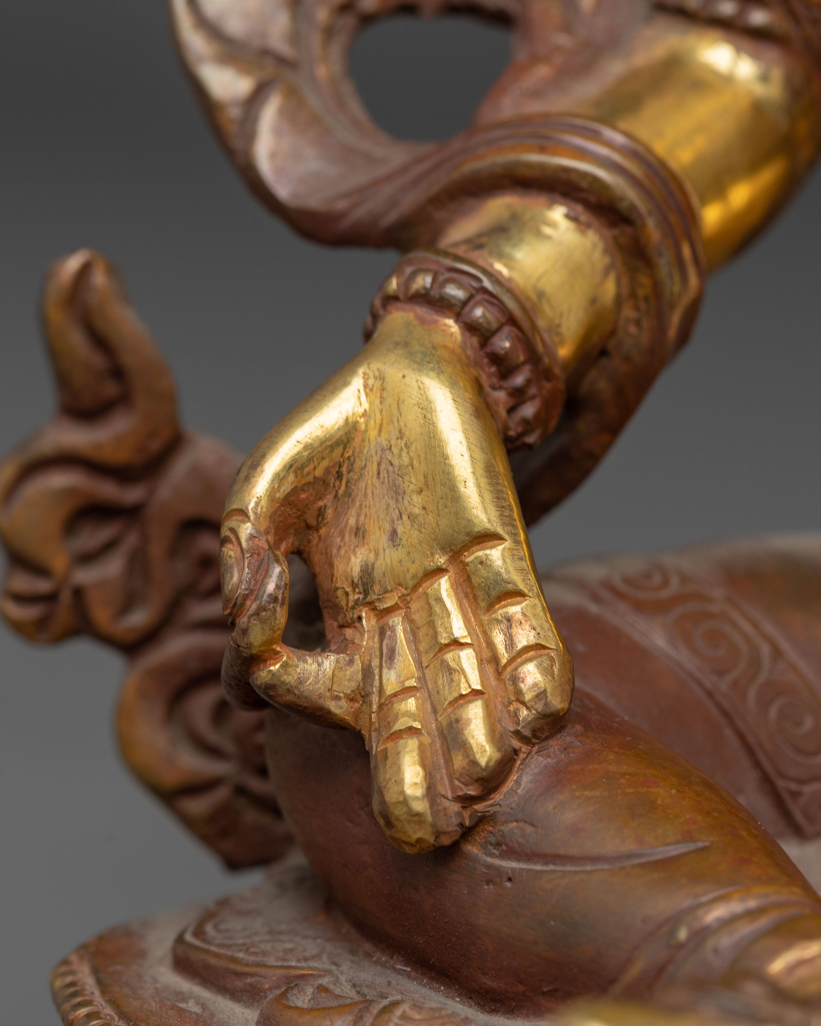 Green Tara Divine Figurine | Tibetan Artwork