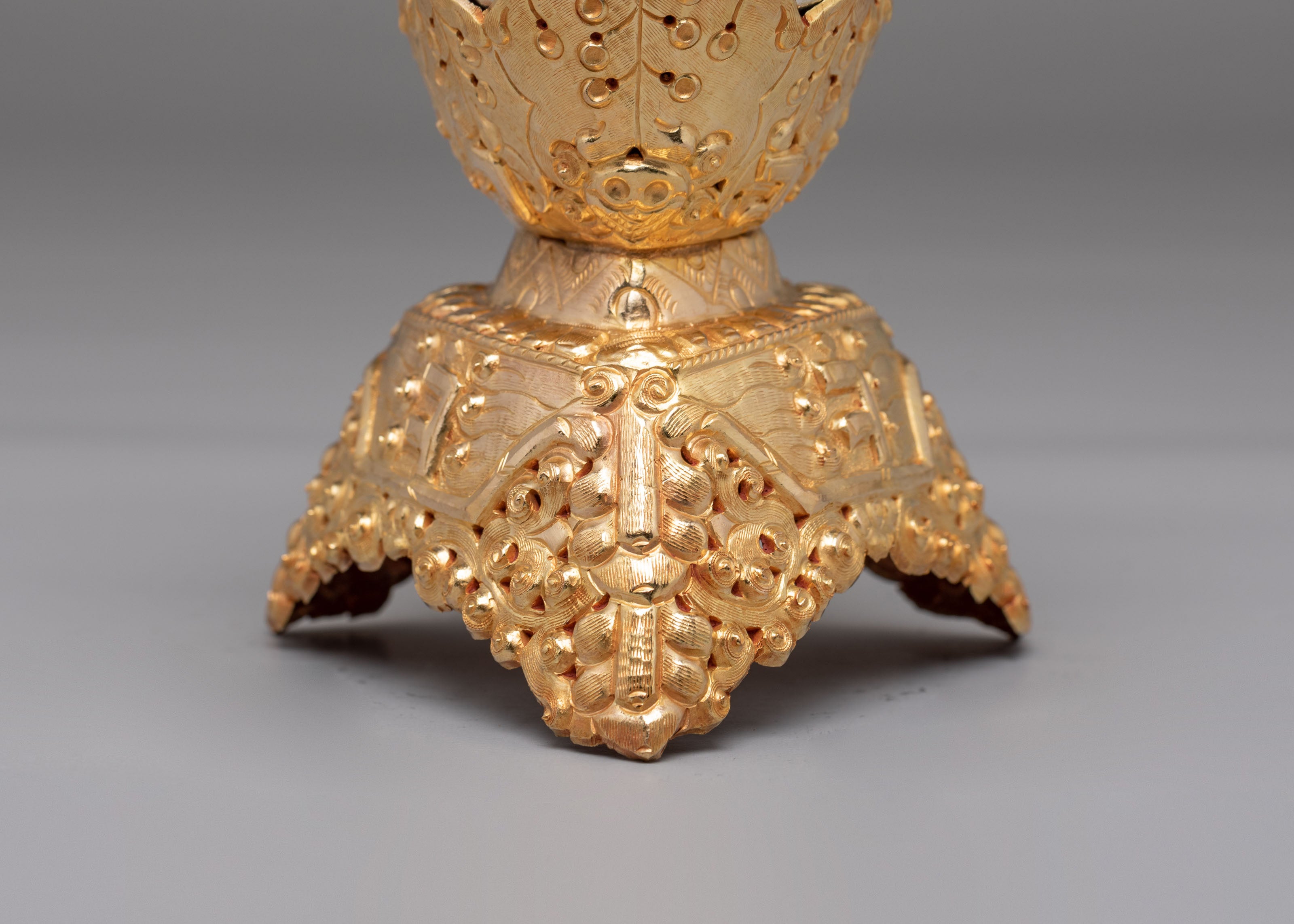 Ceremonial Ritual Kapala Set | Sacred Offering Vessels