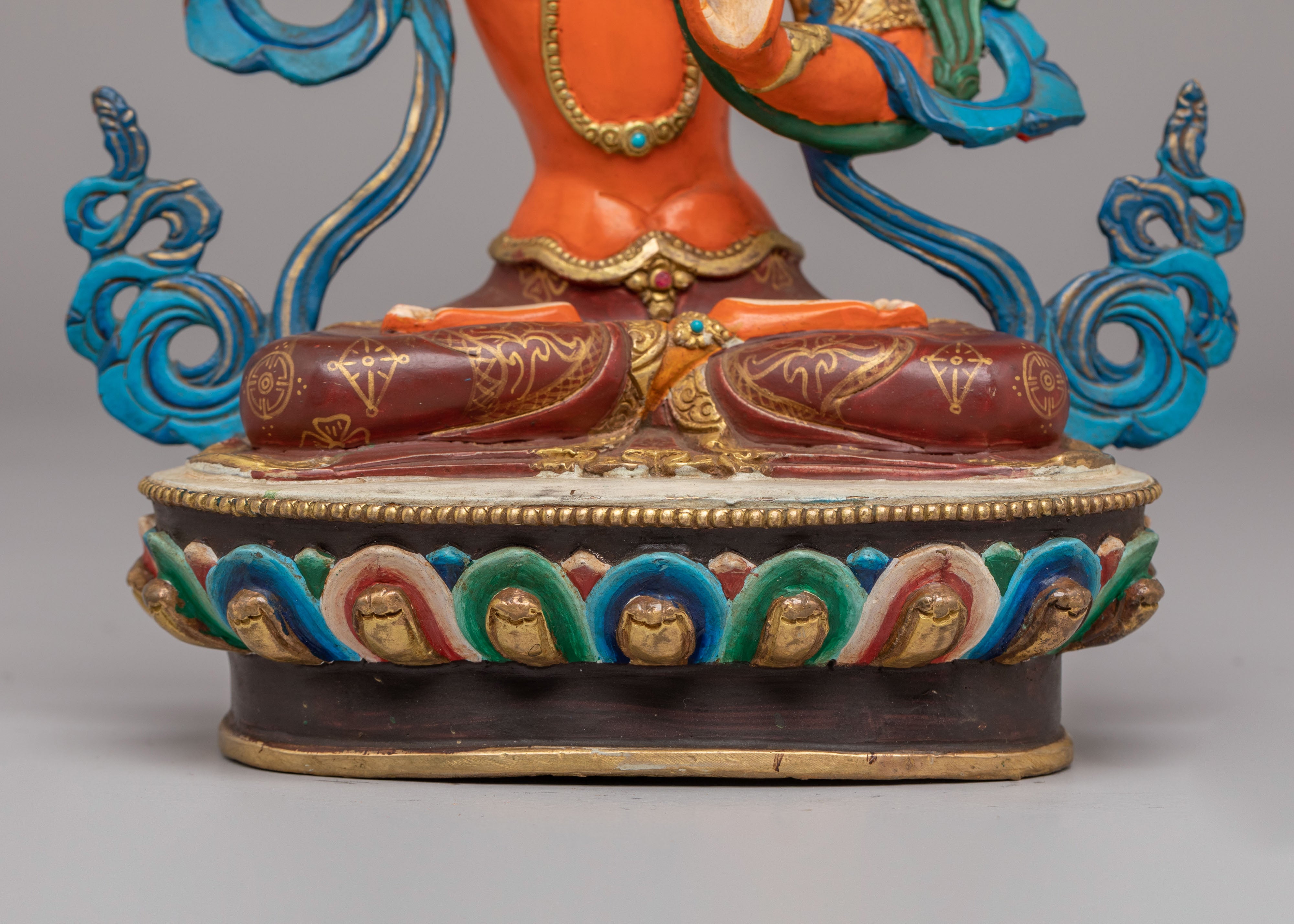 Manjushri Meditation Altar Statue | Buddha of Wisdom & Enlightenment
