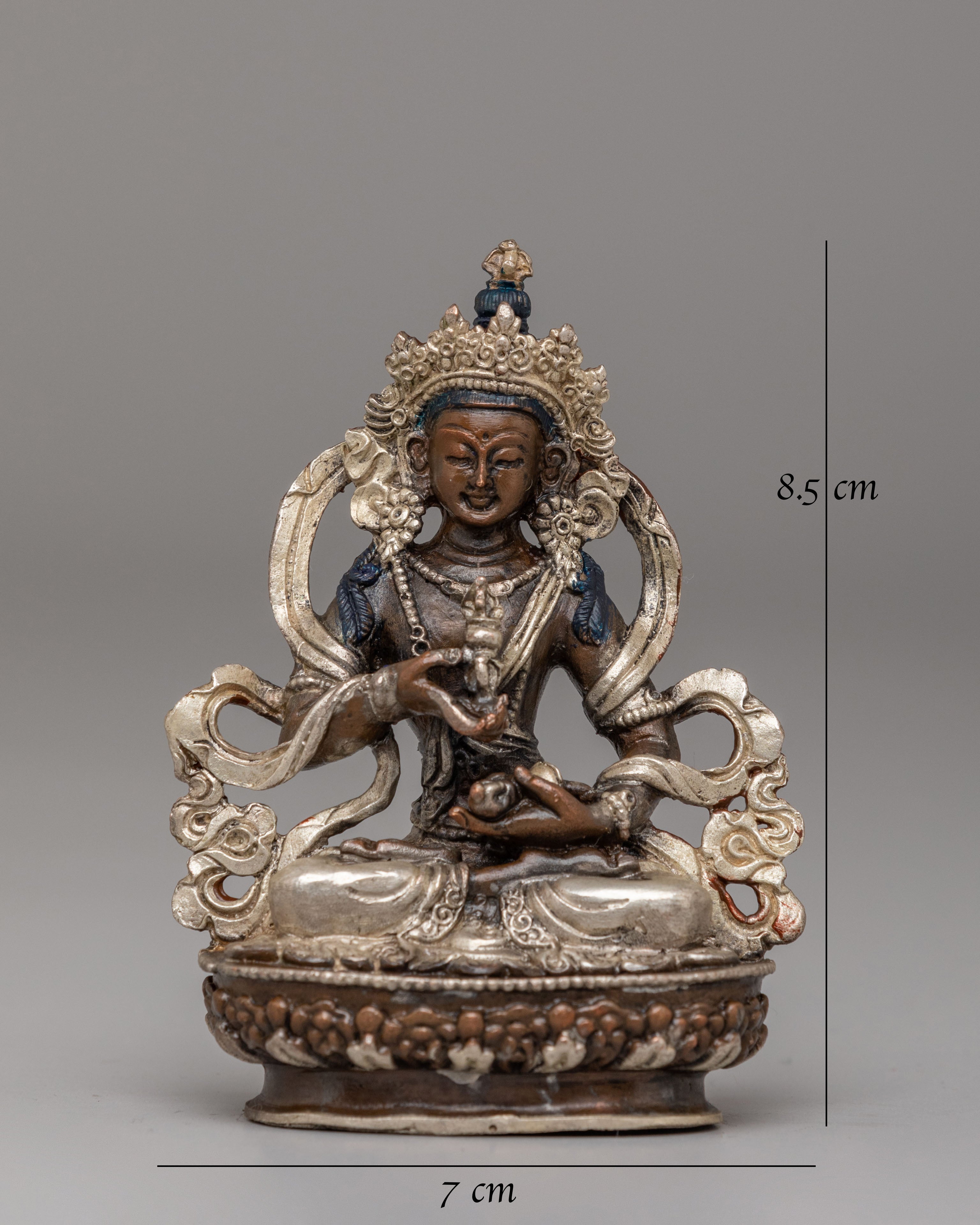 Himalayan Handmade Vajrasattva Statue | Spiritual Meditation Altar Decor
