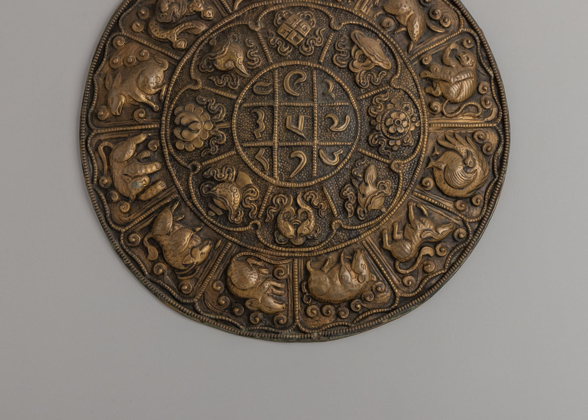 Buddhist Calendar Wall Hanging | A Spiritual Decorative Piece