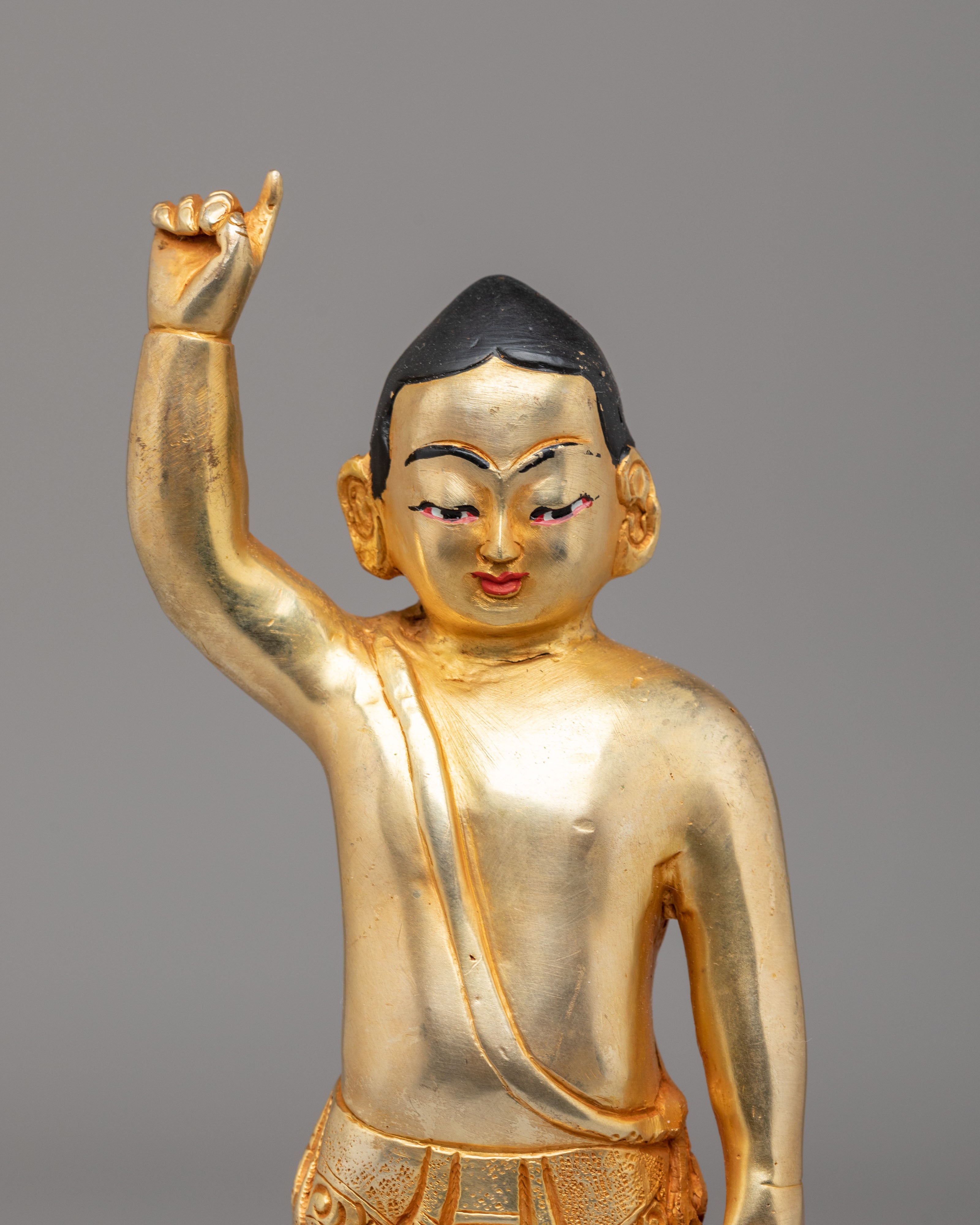 Historical Siddhartha Gautama Sculpture | Buddhist Altar Decor