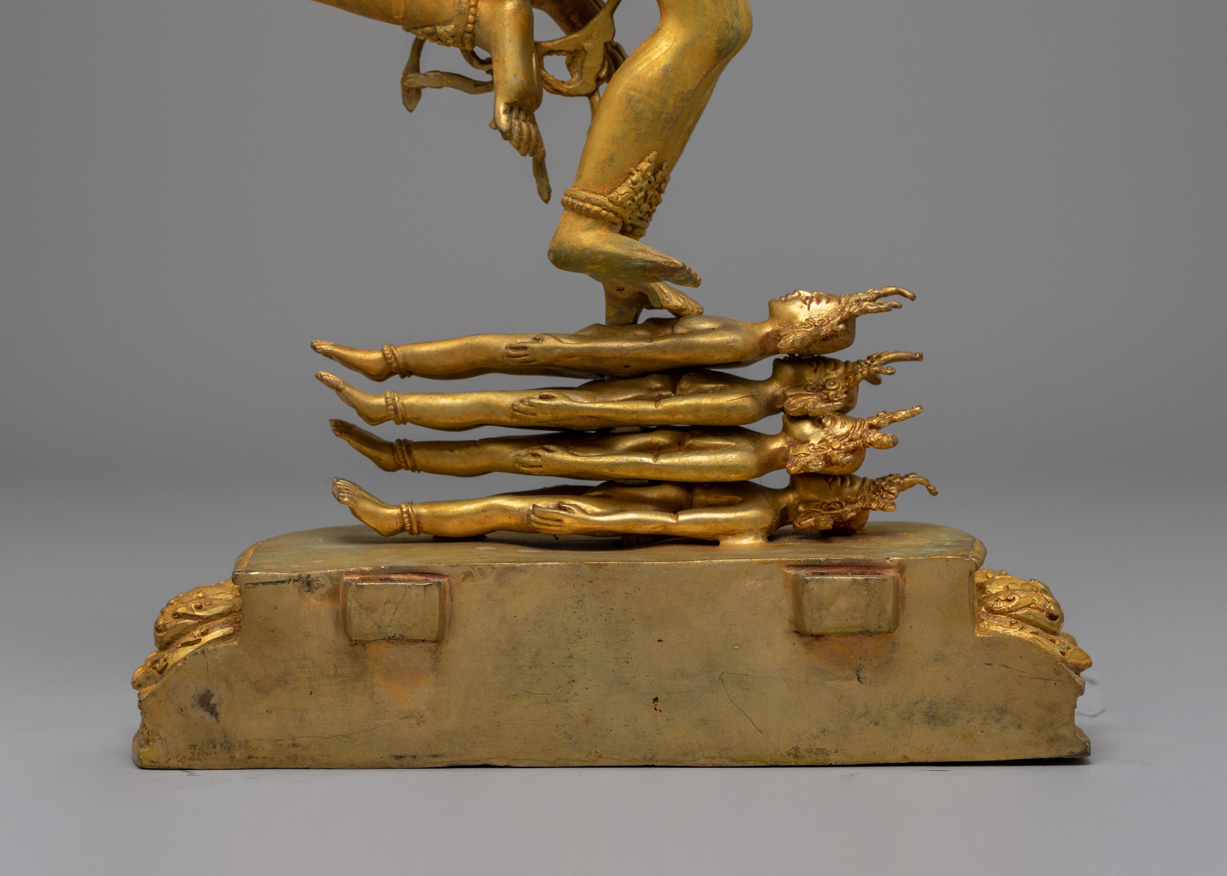 Hevajra With Consort Statue | Vajrayana Tantric Deity Sculpture