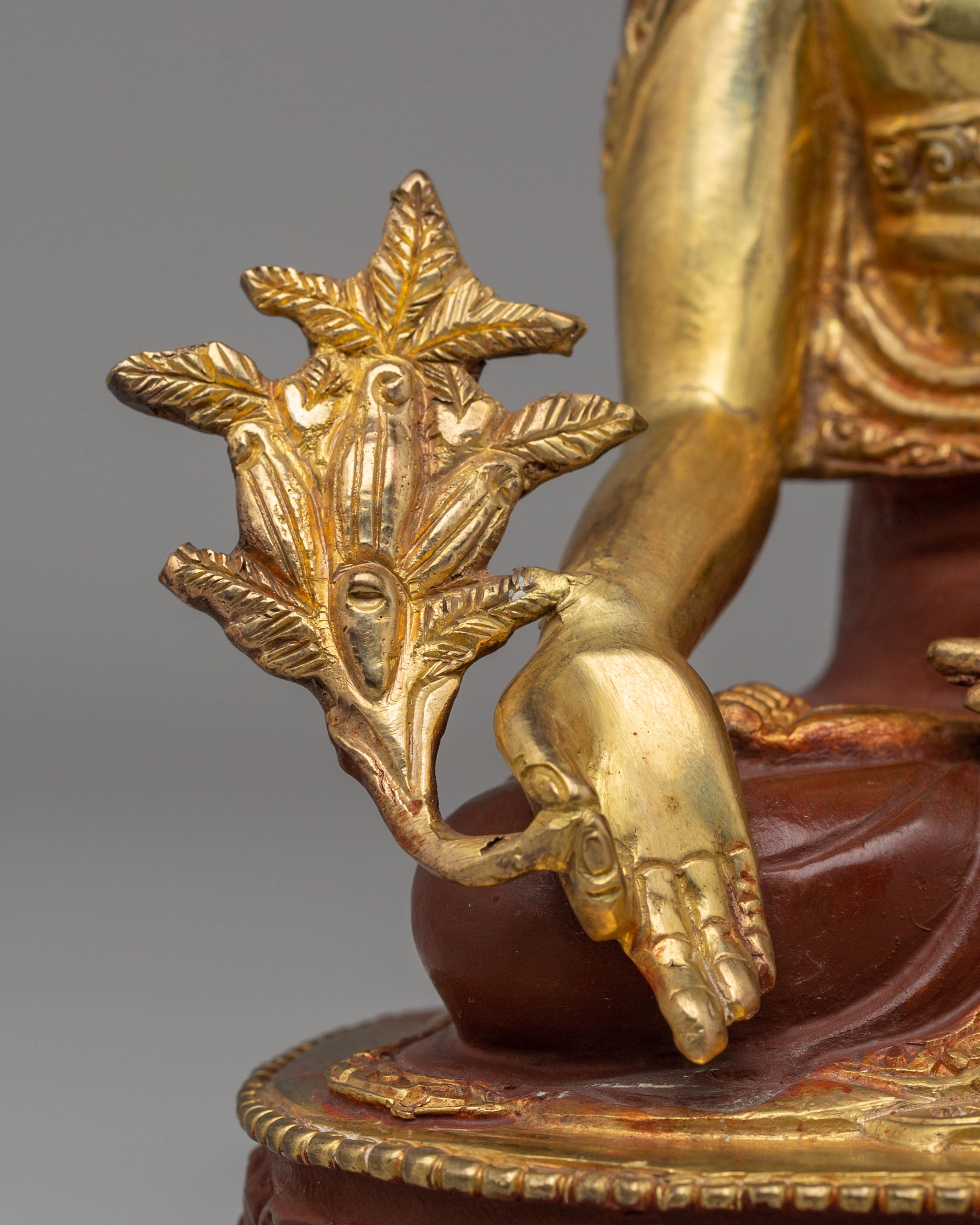 Medicine Buddha Healing Deity Statue | Tibetan Artwork